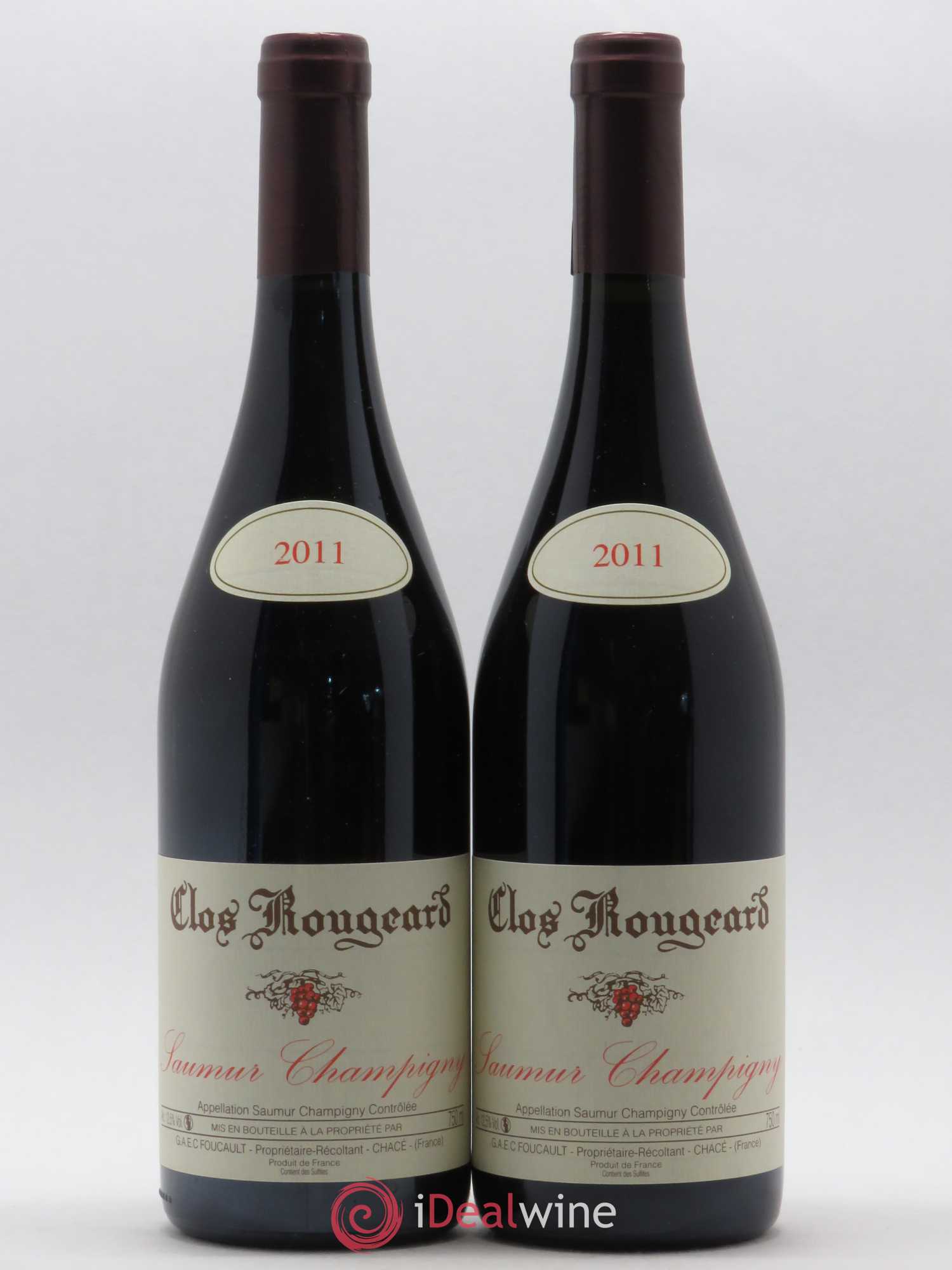 Saumur-Champigny Clos Rougeard 2011 - Posten von 2 Flaschen - 0