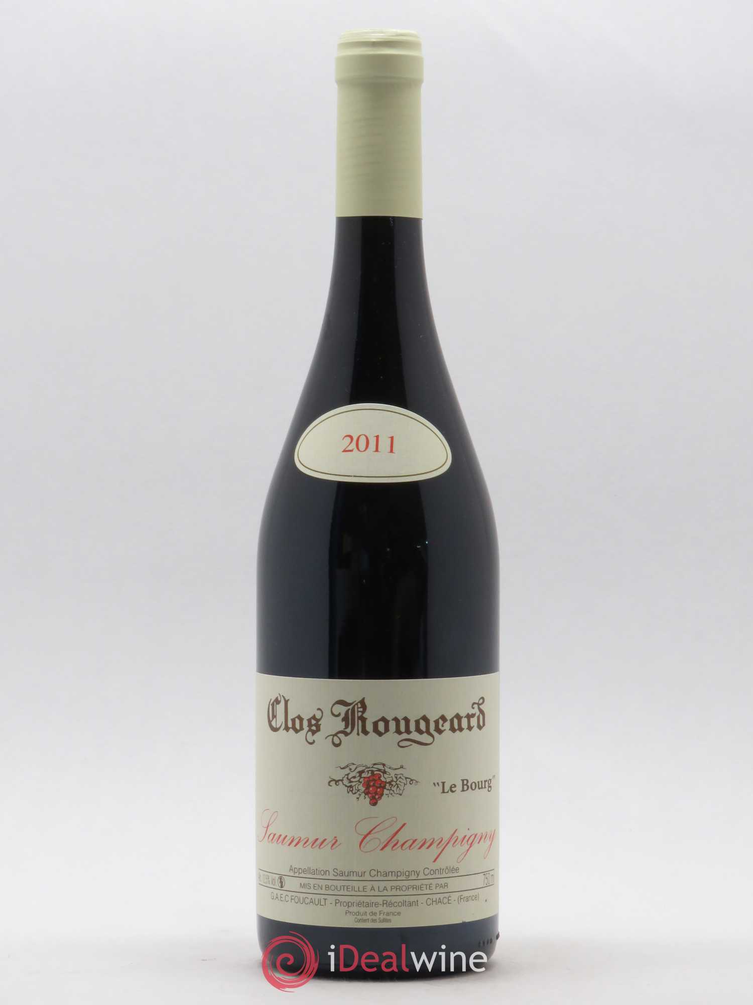 Saumur-Champigny Le Bourg Clos Rougeard 2011 - Lot de 1 bouteille - 0