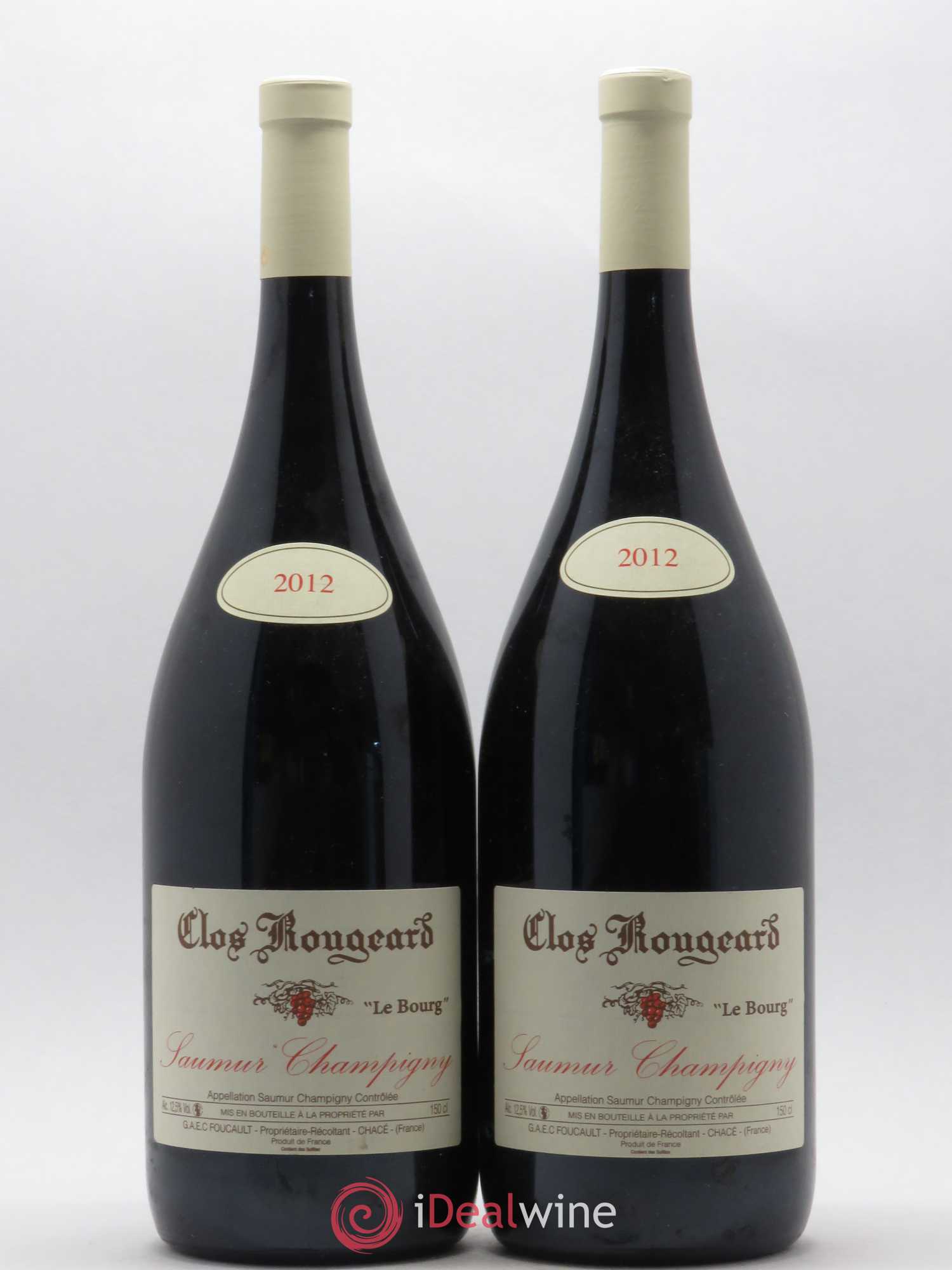 Saumur-Champigny Le Bourg Clos Rougeard 2012 - Lot de 2 magnums - 0
