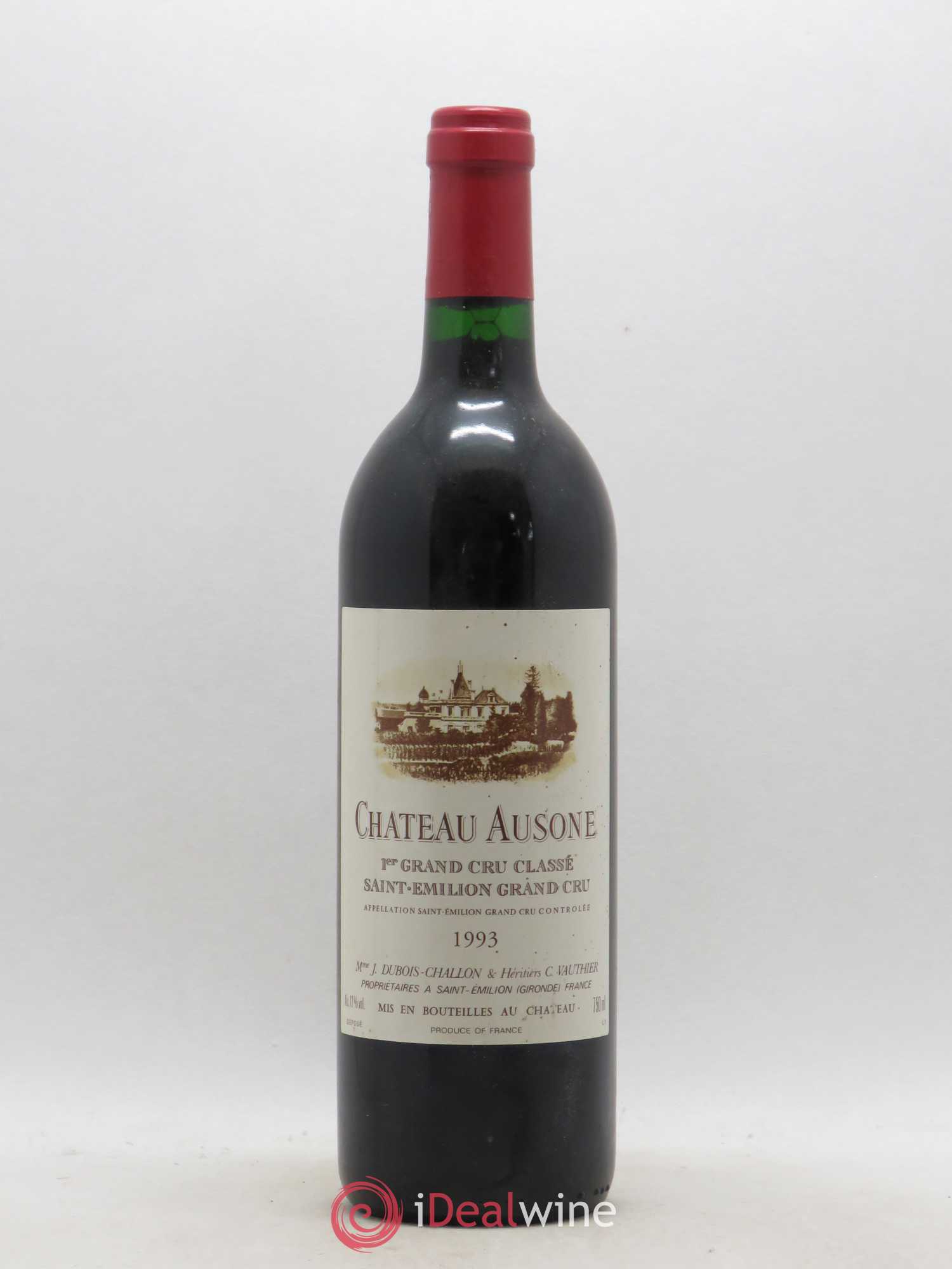 Château Ausone 1er Grand Cru Classé A 1993 - Lot de 1 bouteille - 0
