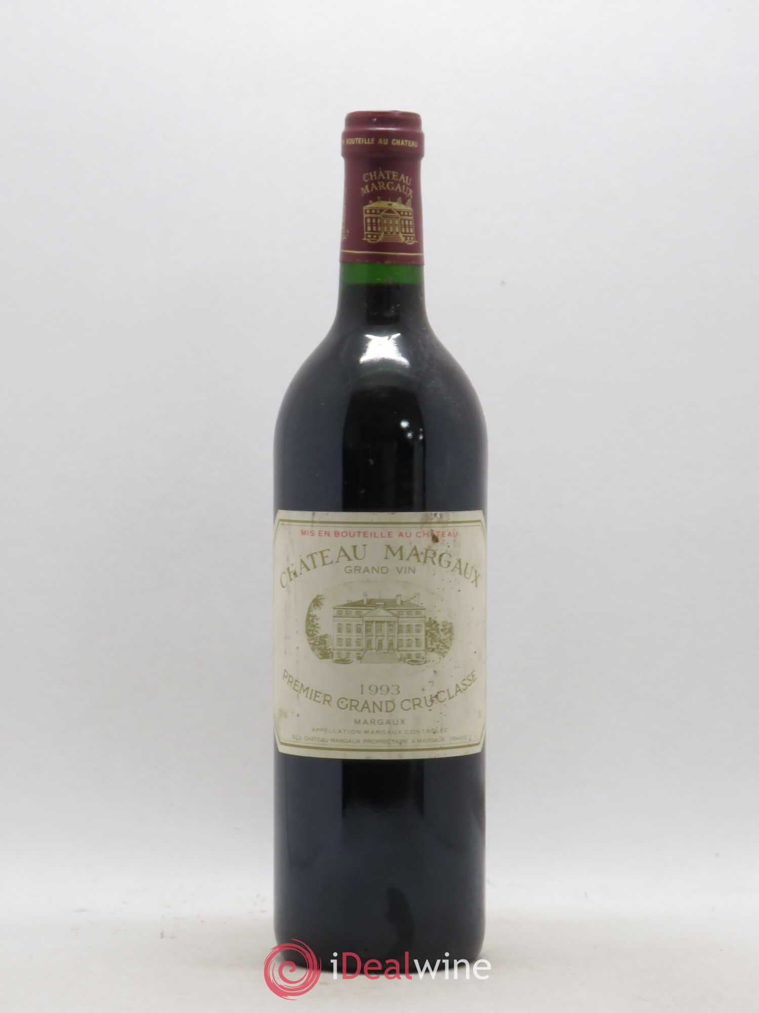 Château Margaux 1er Grand Cru Classé 1993 - Lot de 1 bouteille - 0