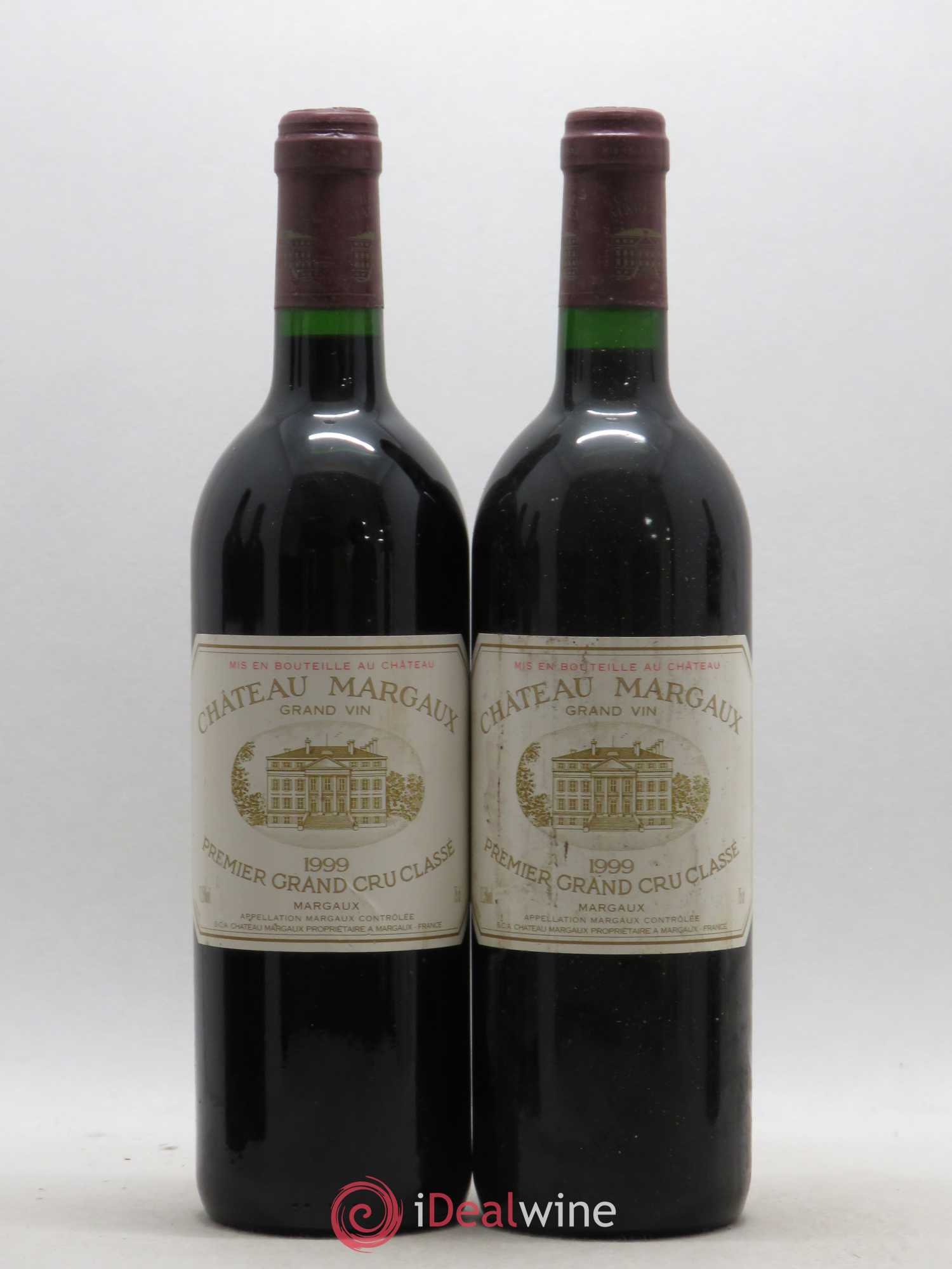 Château Margaux 1er Grand Cru Classé 1999 - Lot de 5 bouteilles - 2