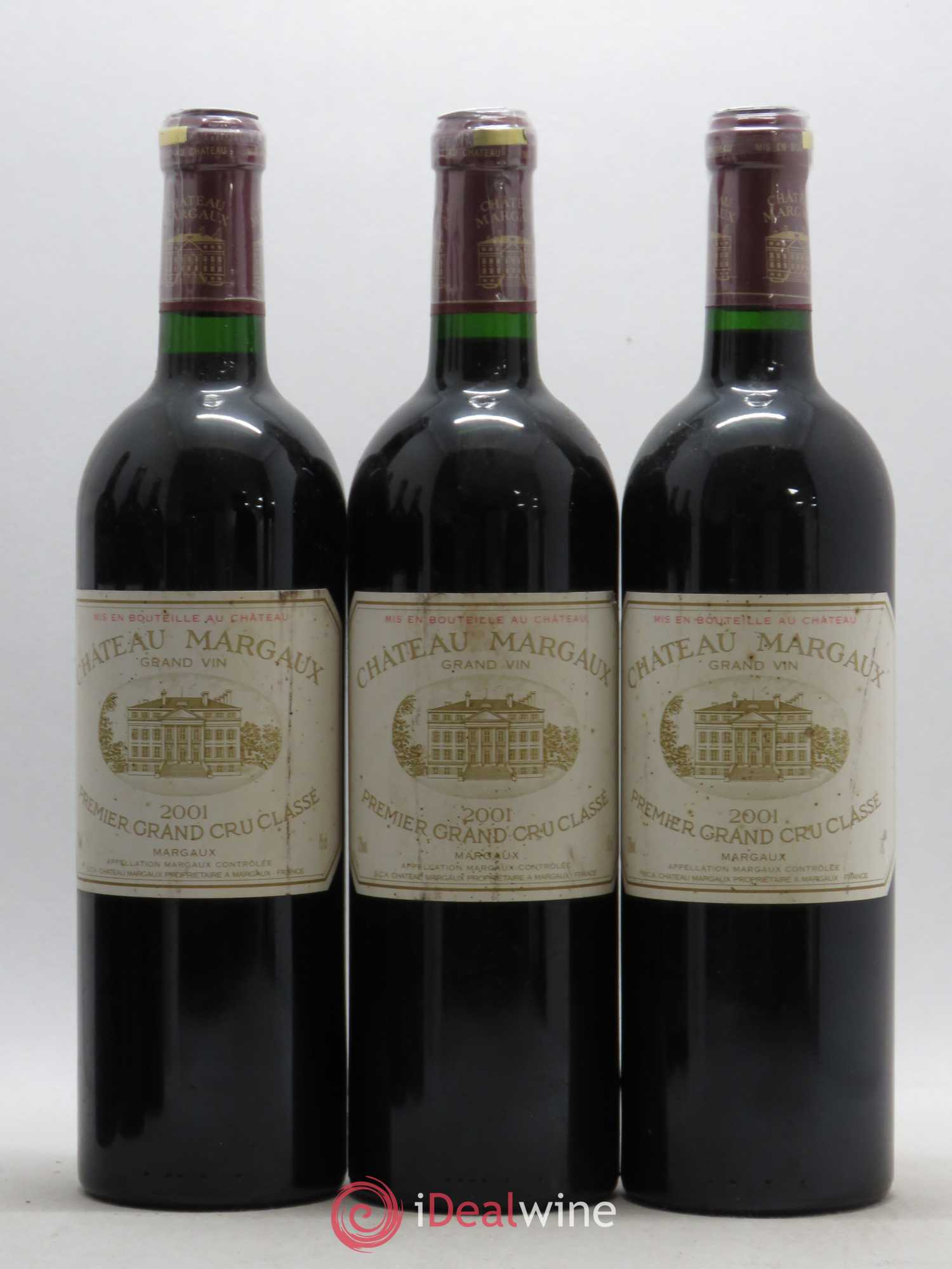 Château Margaux 1er Grand Cru Classé 2001 - Lot de 6 bouteilles - 2