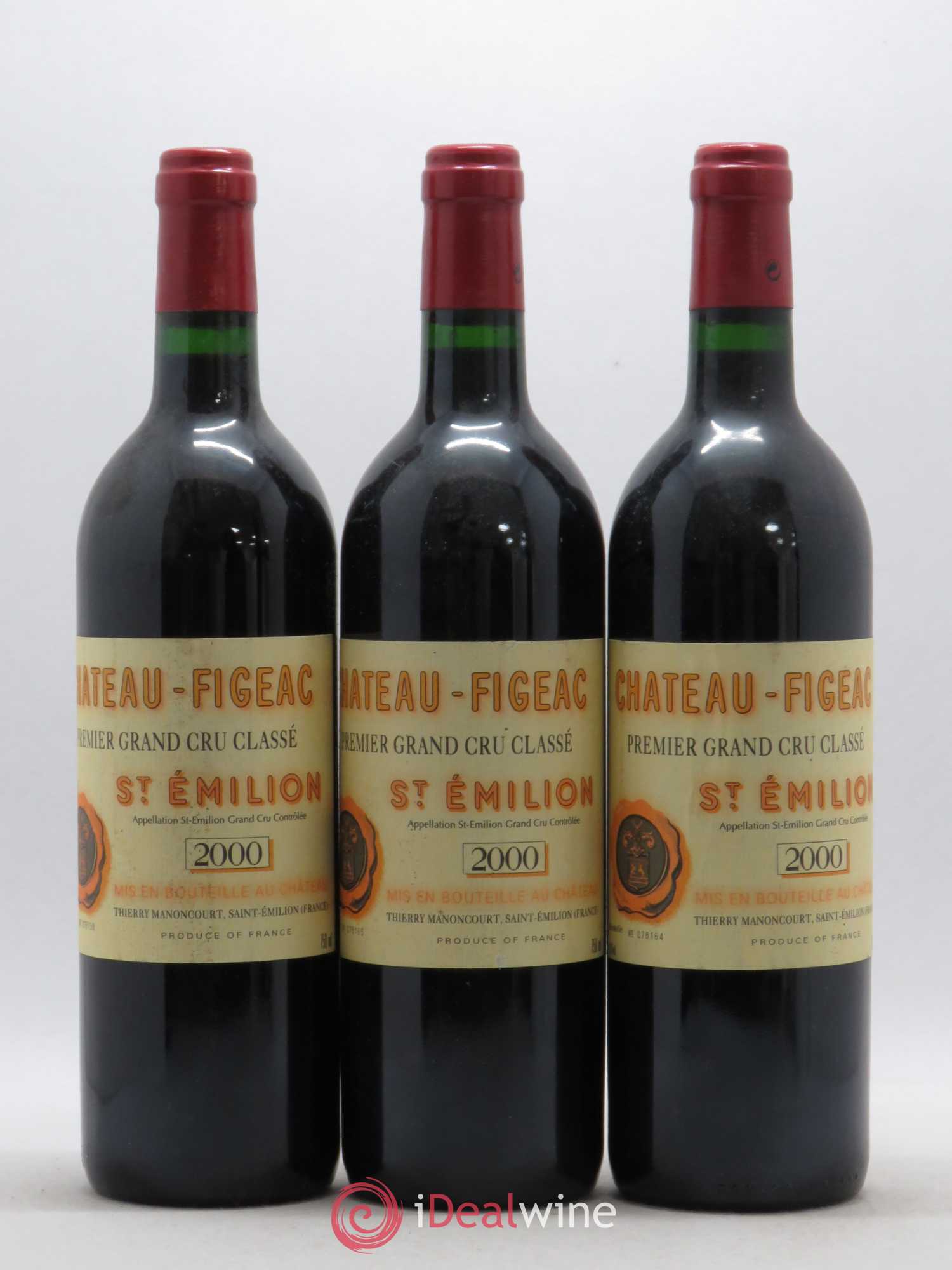 Château Figeac 1er Grand Cru Classé A 2000 - Lot de 12 bouteilles - 4