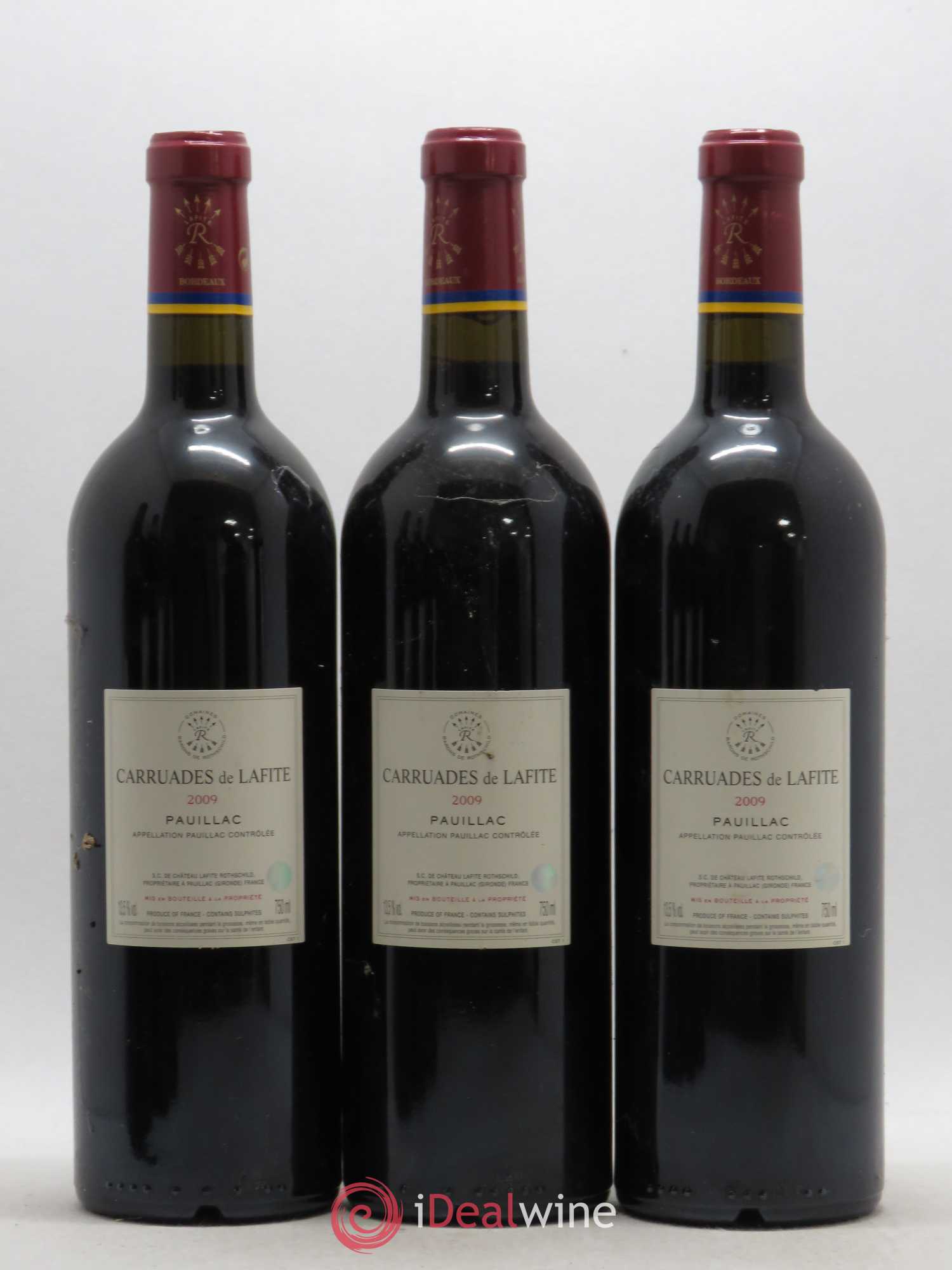 Carruades de Lafite Rothschild Second Vin 2009 - Lot de 6 bouteilles - 2