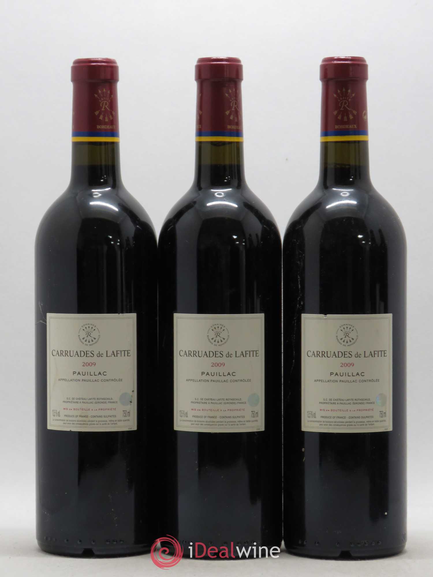 Carruades de Lafite Rothschild Second Vin 2009 - Lot de 6 bouteilles - 4
