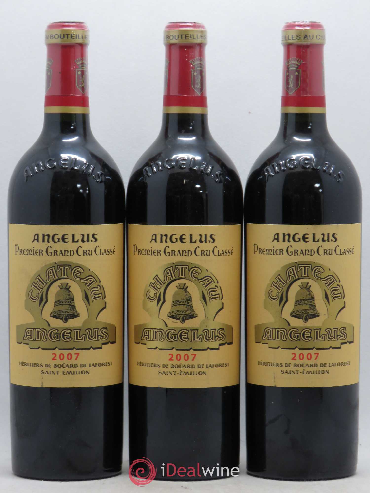 Château Angélus 1er Grand Cru Classé A 2007 - Lot de 6 bouteilles - 1
