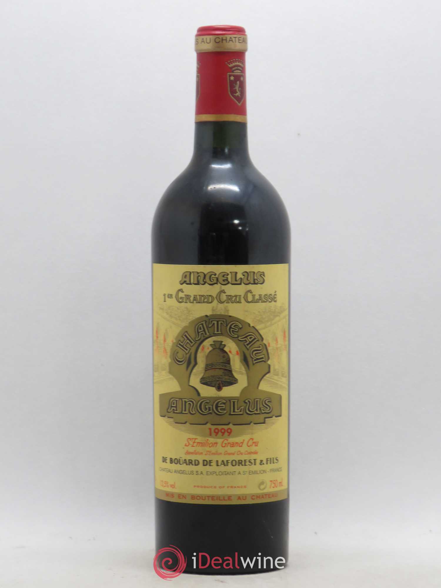 Château Angélus 1er Grand Cru Classé A 1999 - Lot de 1 bouteille - 0