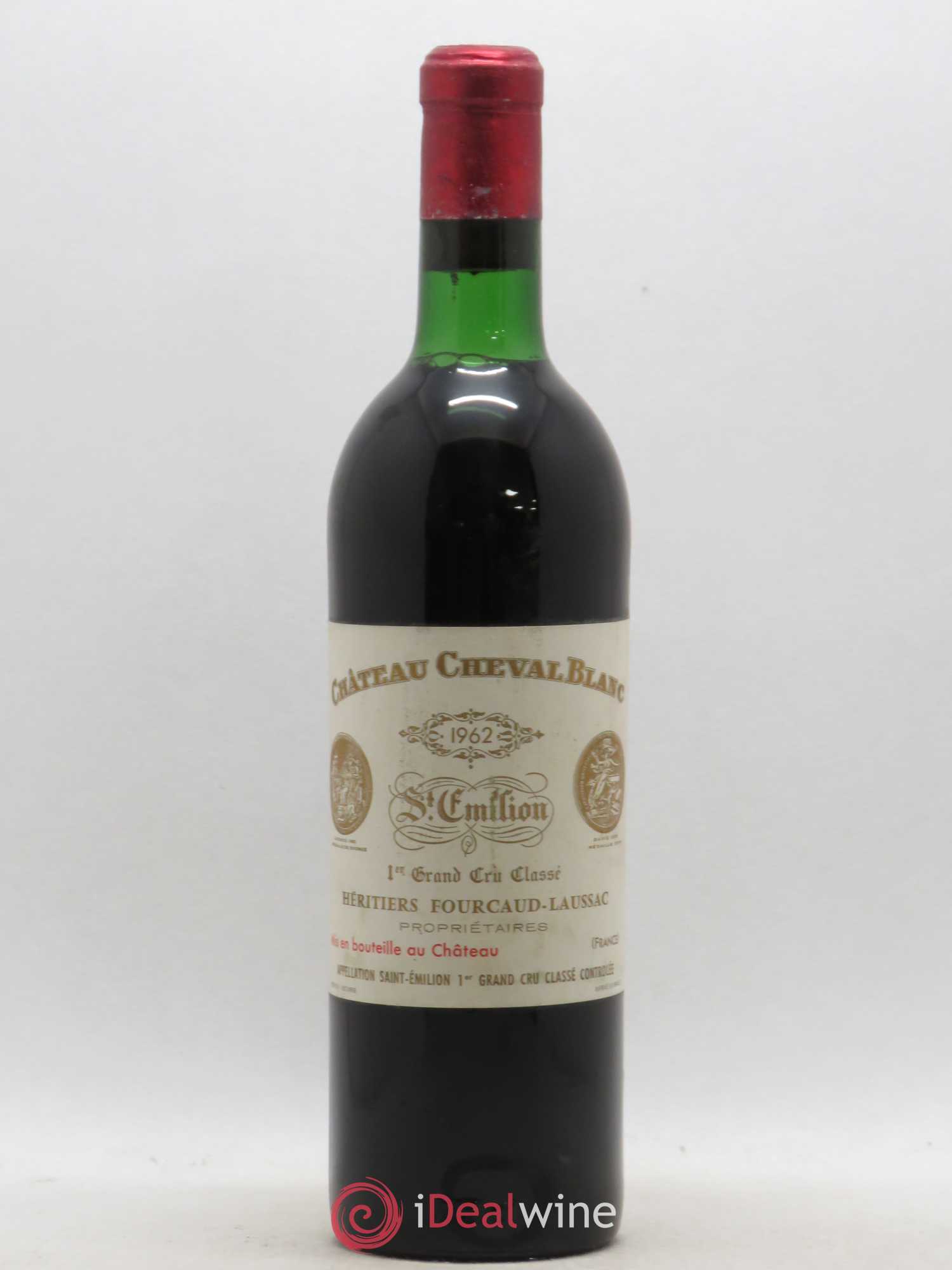 Château Cheval Blanc 1er Grand Cru Classé A 1962 - Lot de 1 bouteille - 0
