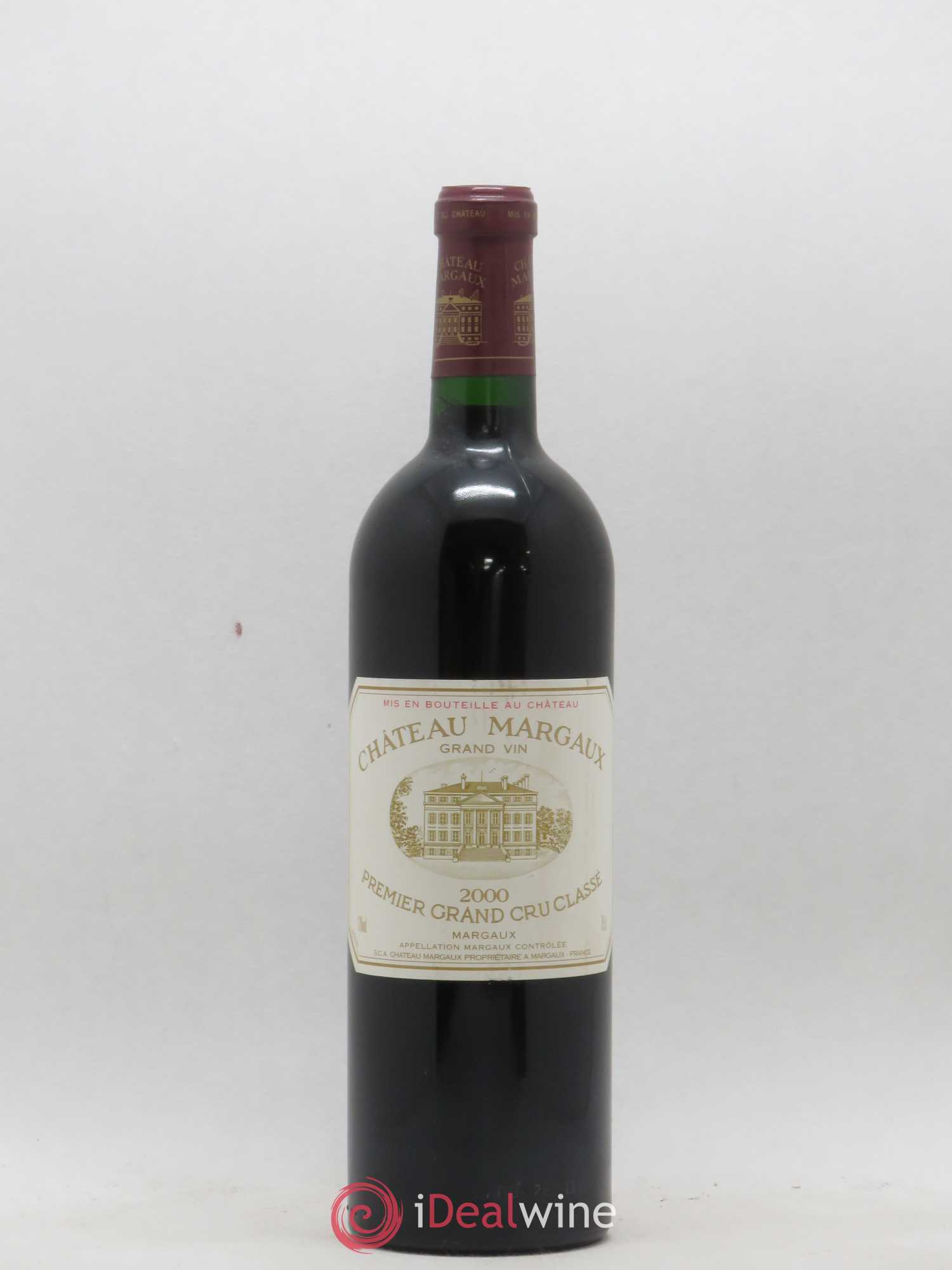Château Margaux 1er Grand Cru Classé 2000 - Lot de 1 bouteille - 0