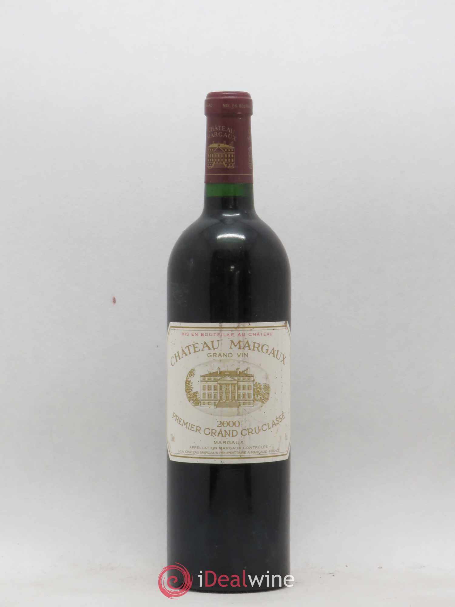 Château Margaux 1er Grand Cru Classé 2000 - Lot de 1 bouteille - 0