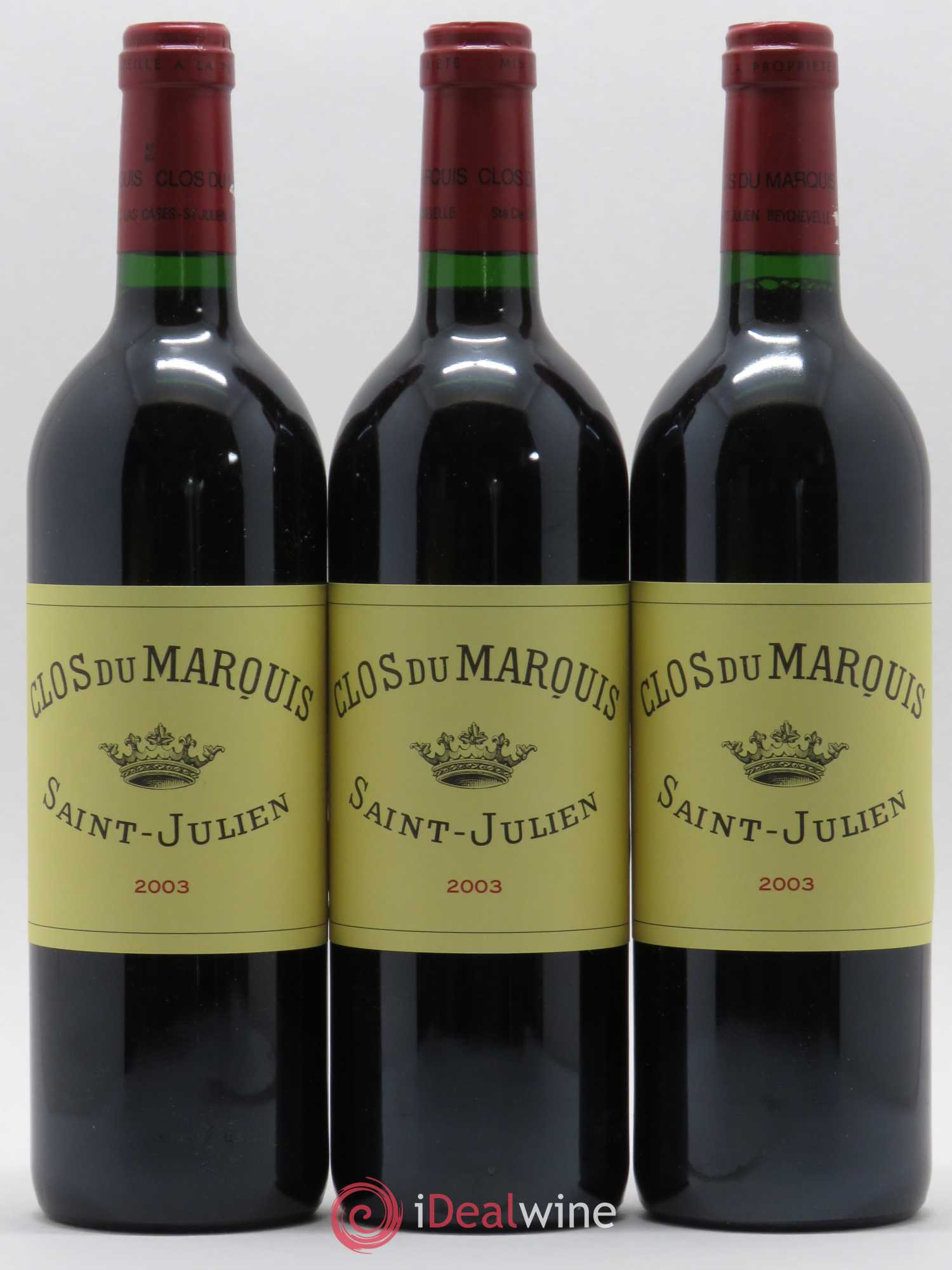 Clos du Marquis 2003 - Lot de 6 bouteilles - 1