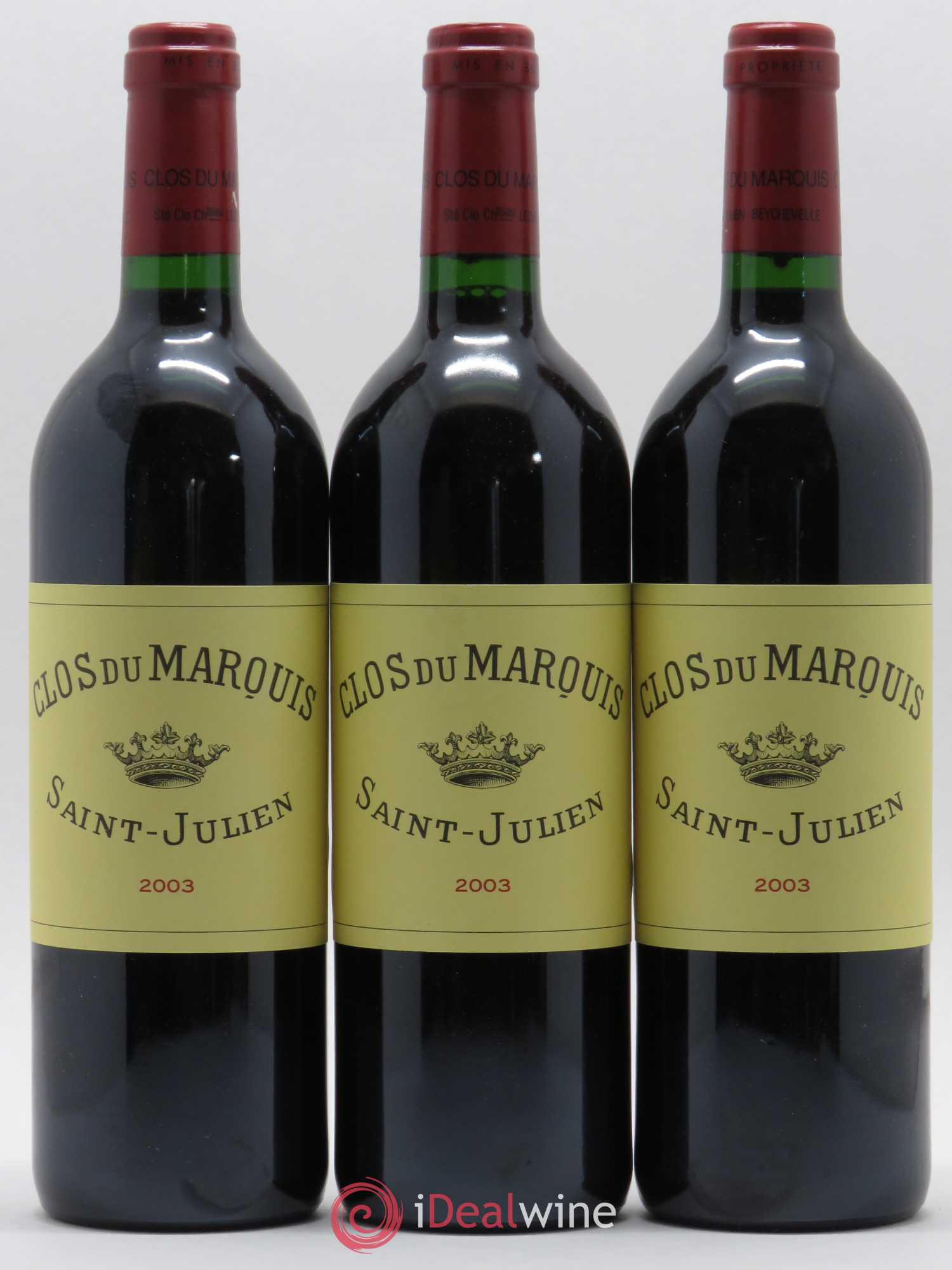 Clos du Marquis 2003 - Lot de 6 bouteilles - 2