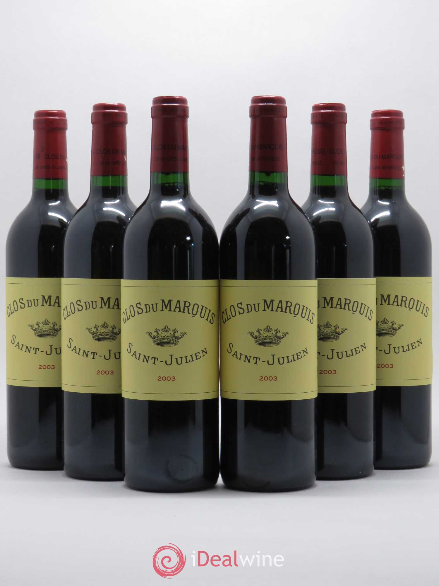 Clos du Marquis 2003 - Lot de 6 bouteilles - 0