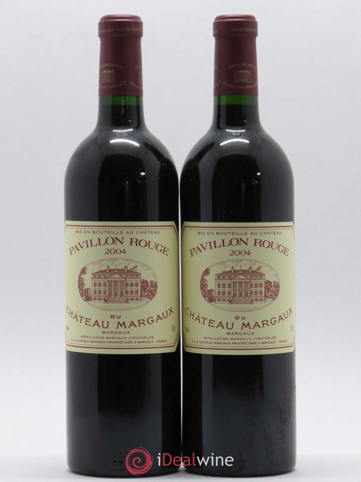 Pavillon Rouge du Château Margaux Second Vin 2004 - Lot de 2 bouteilles - 0