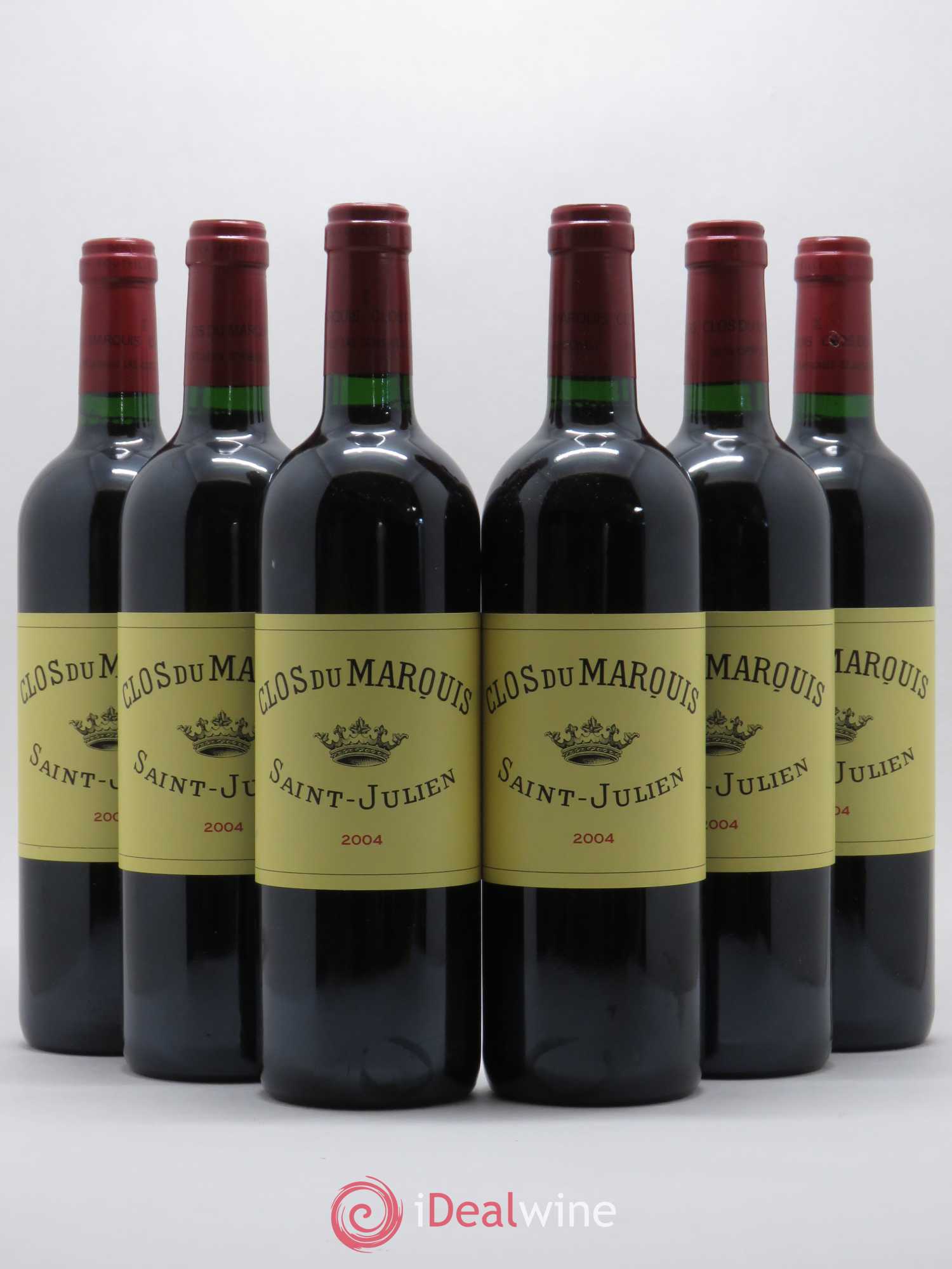 Clos du Marquis 2004 - Lot de 6 bouteilles - 0