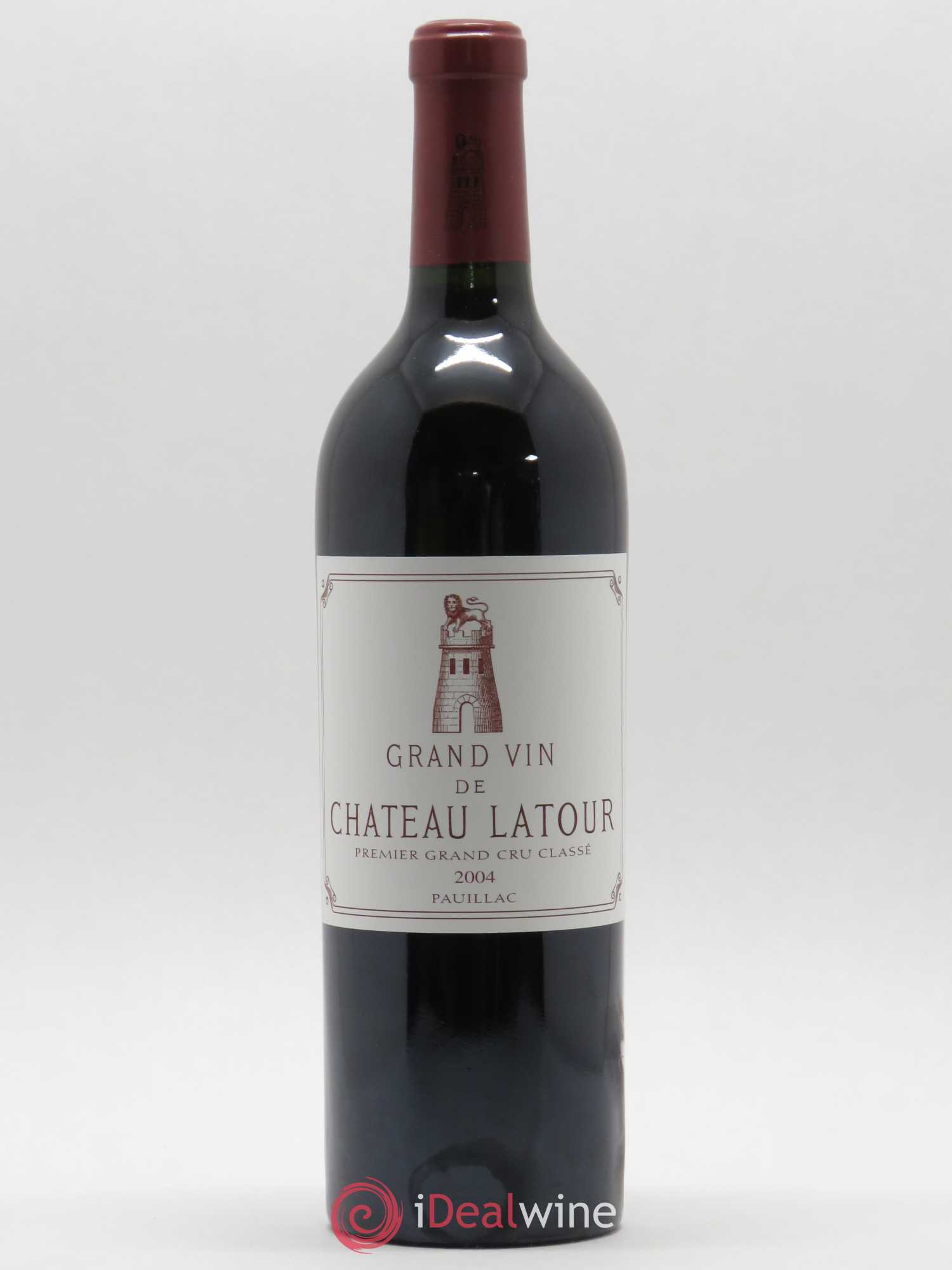 Château Latour 1er Grand Cru Classé 2004 - Lot de 1 bouteille - 0