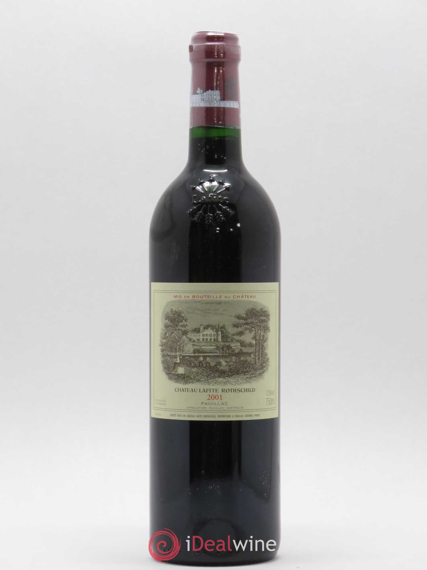 Château Lafite Rothschild 1er Grand Cru Classé 2001 - Lot de 1 bouteille - 0
