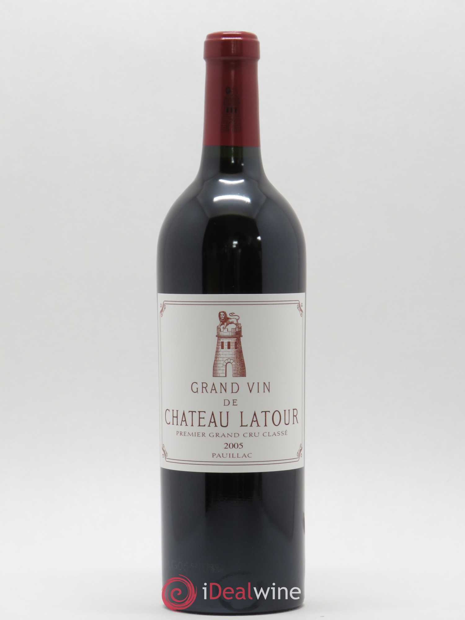 Château Latour 1er Grand Cru Classé 2005 - Lot de 1 bouteille - 0