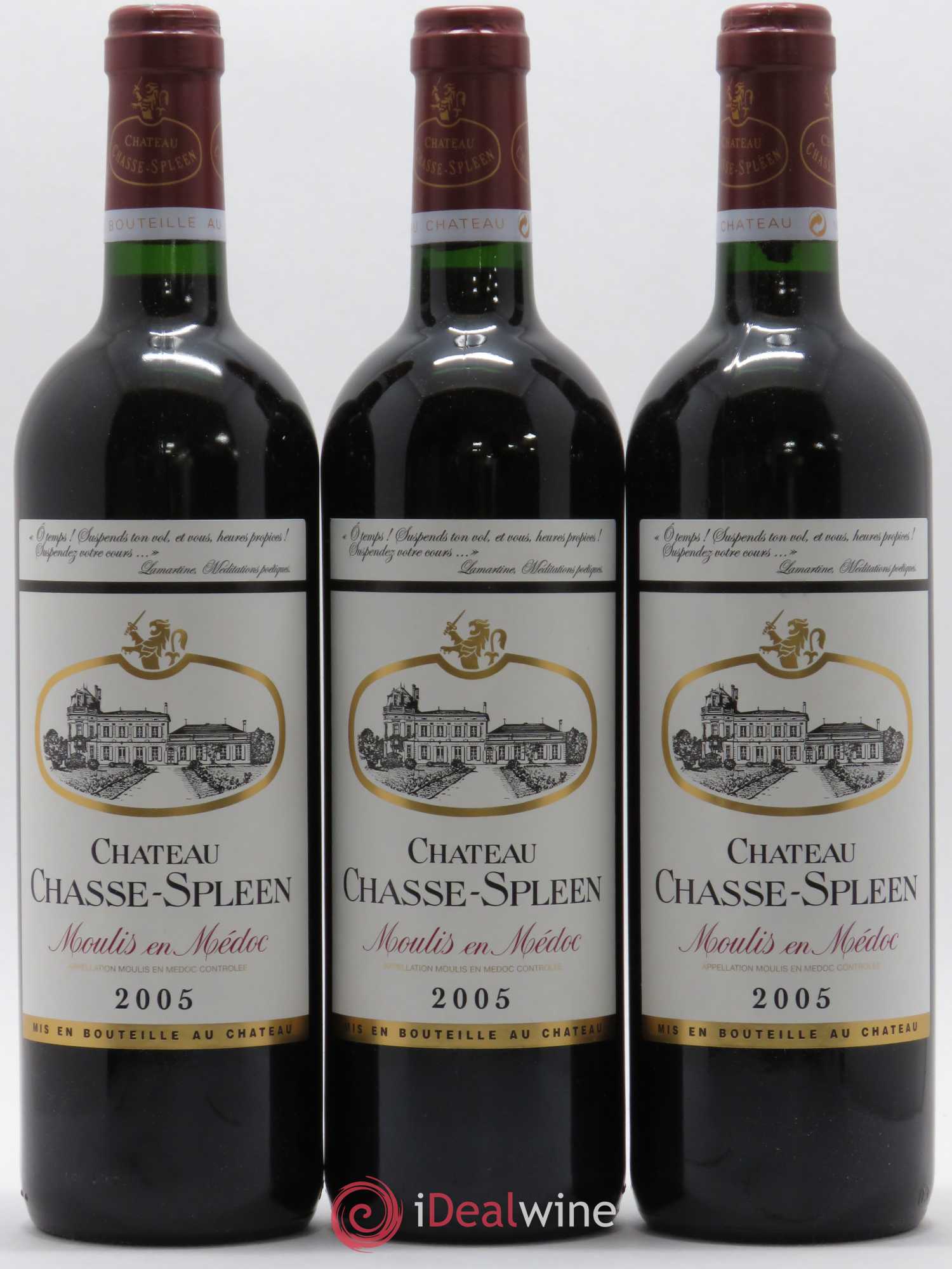 Château Chasse Spleen 2005 - Lot de 6 bouteilles - 1