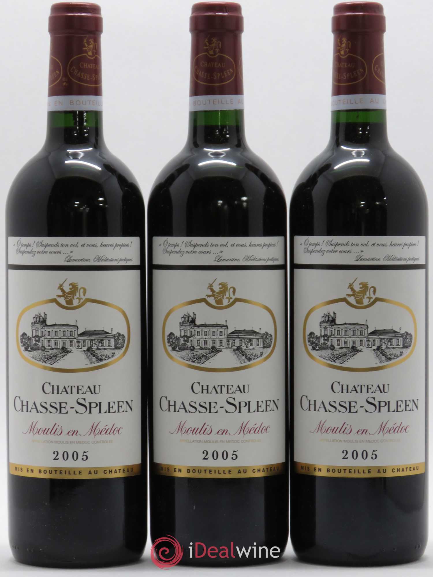 Château Chasse Spleen 2005 - Lot de 6 bouteilles - 2