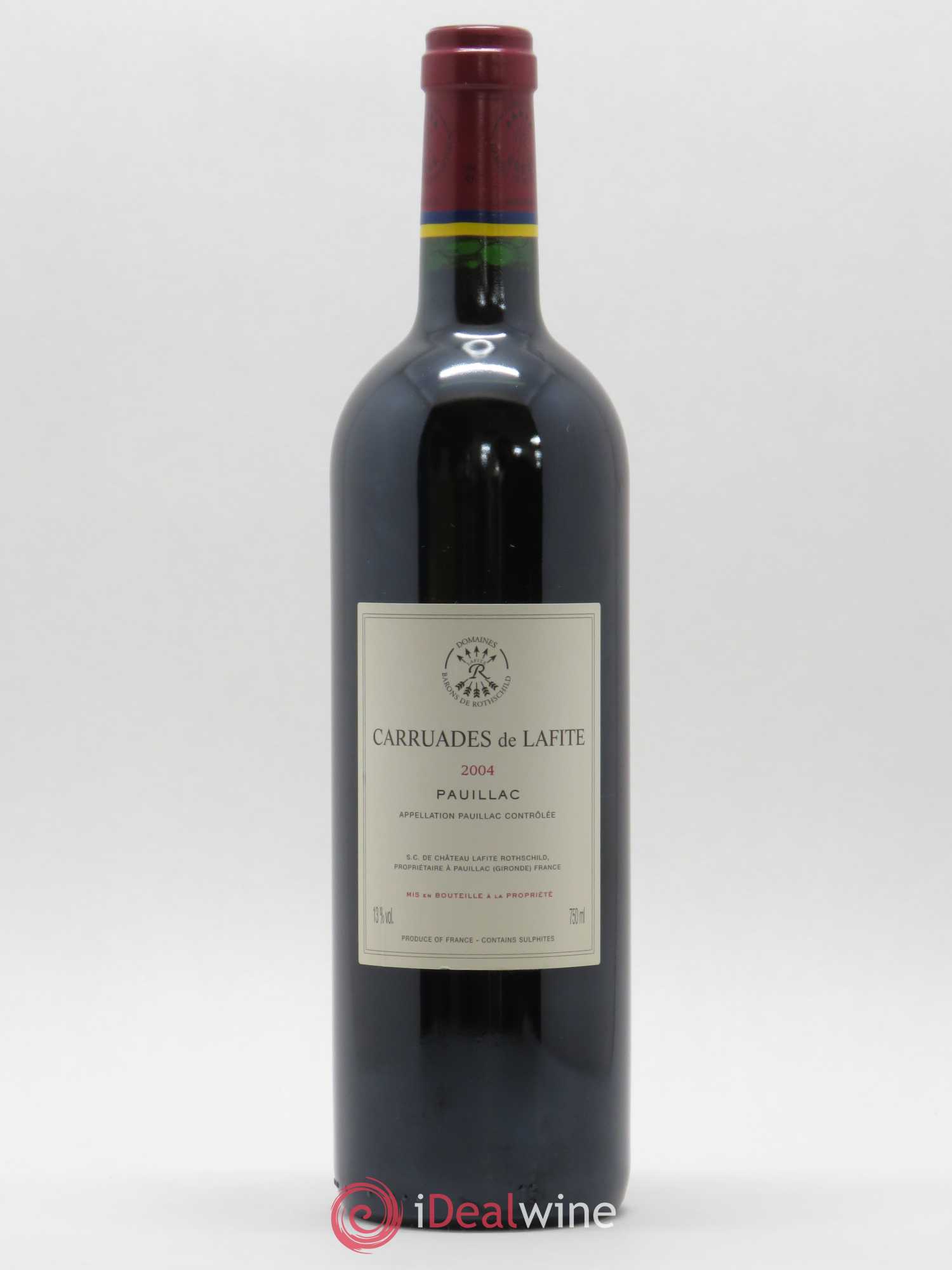 Carruades de Lafite Rothschild Second Vin 2004 - Lot de 1 bouteille - 1