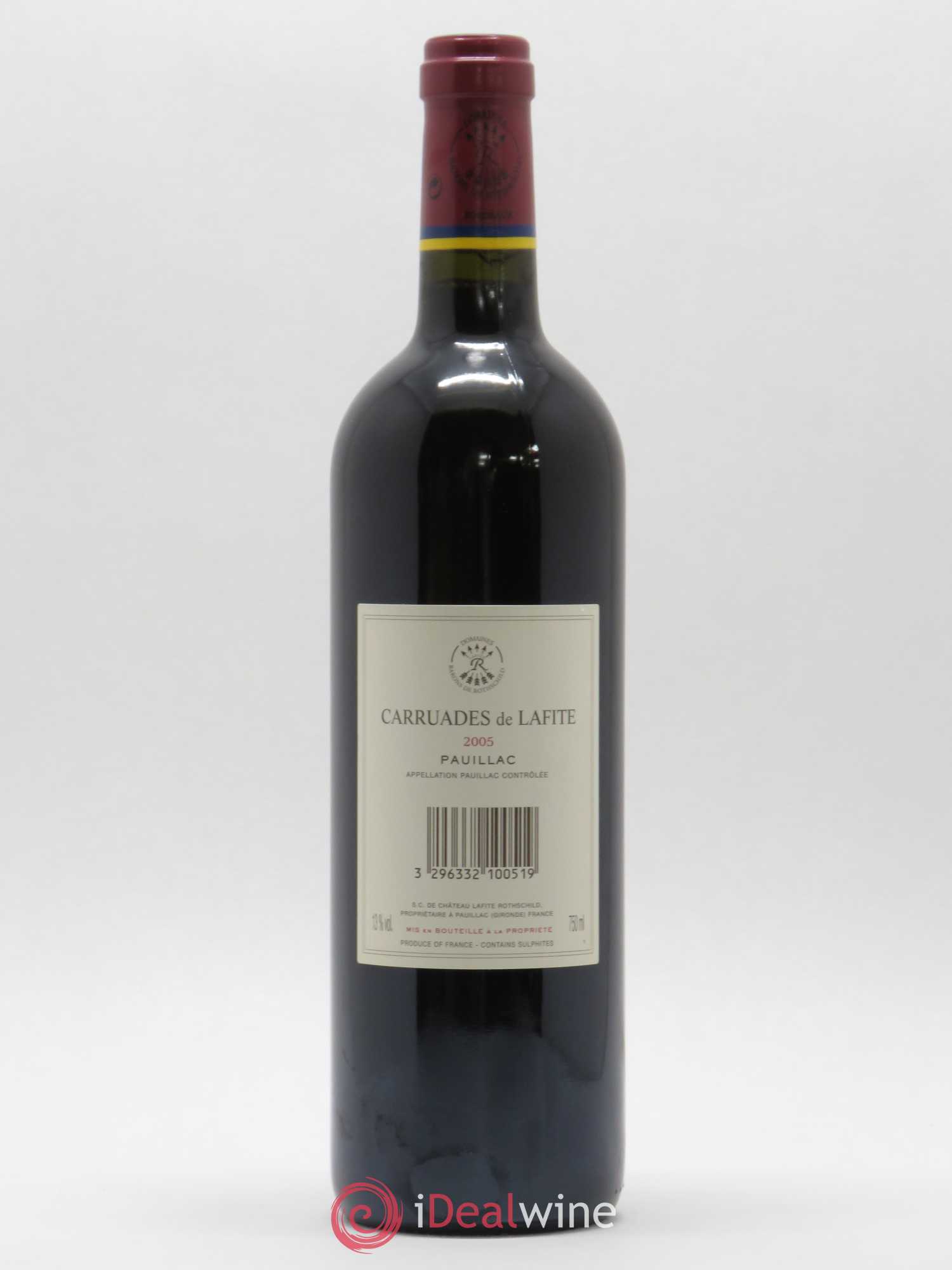 Carruades de Lafite Rothschild Second Vin 2005 - Lot de 1 bouteille - 1