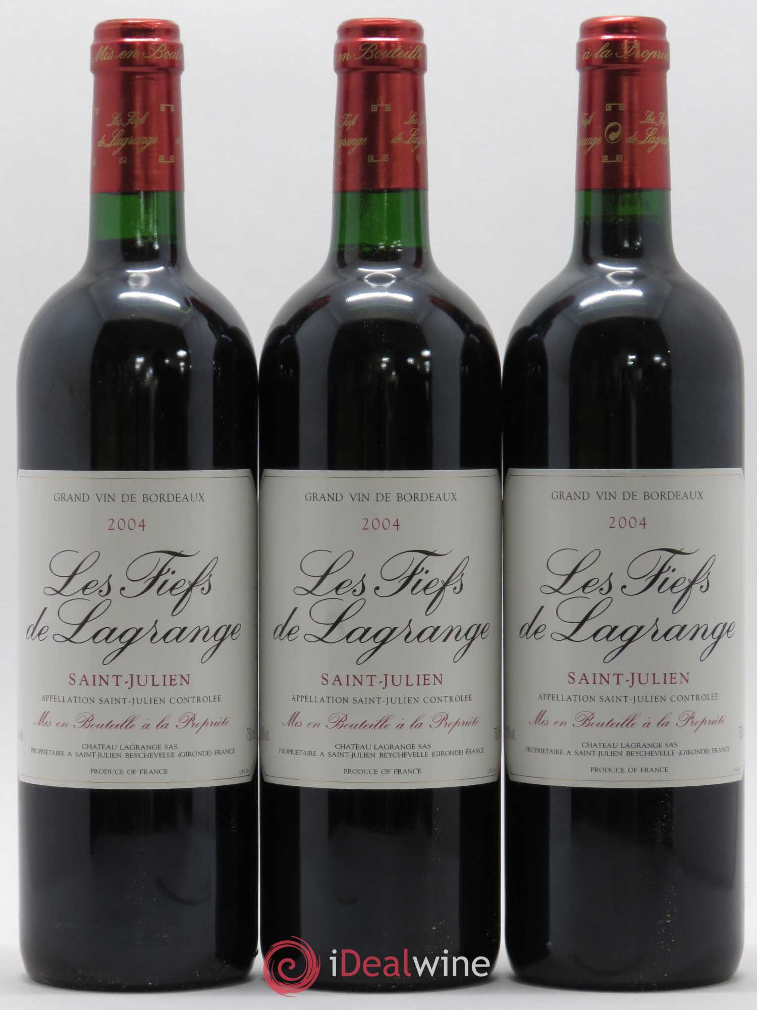 Les Fiefs de Lagrange Second Vin 2004 - Lot de 6 bouteilles - 1