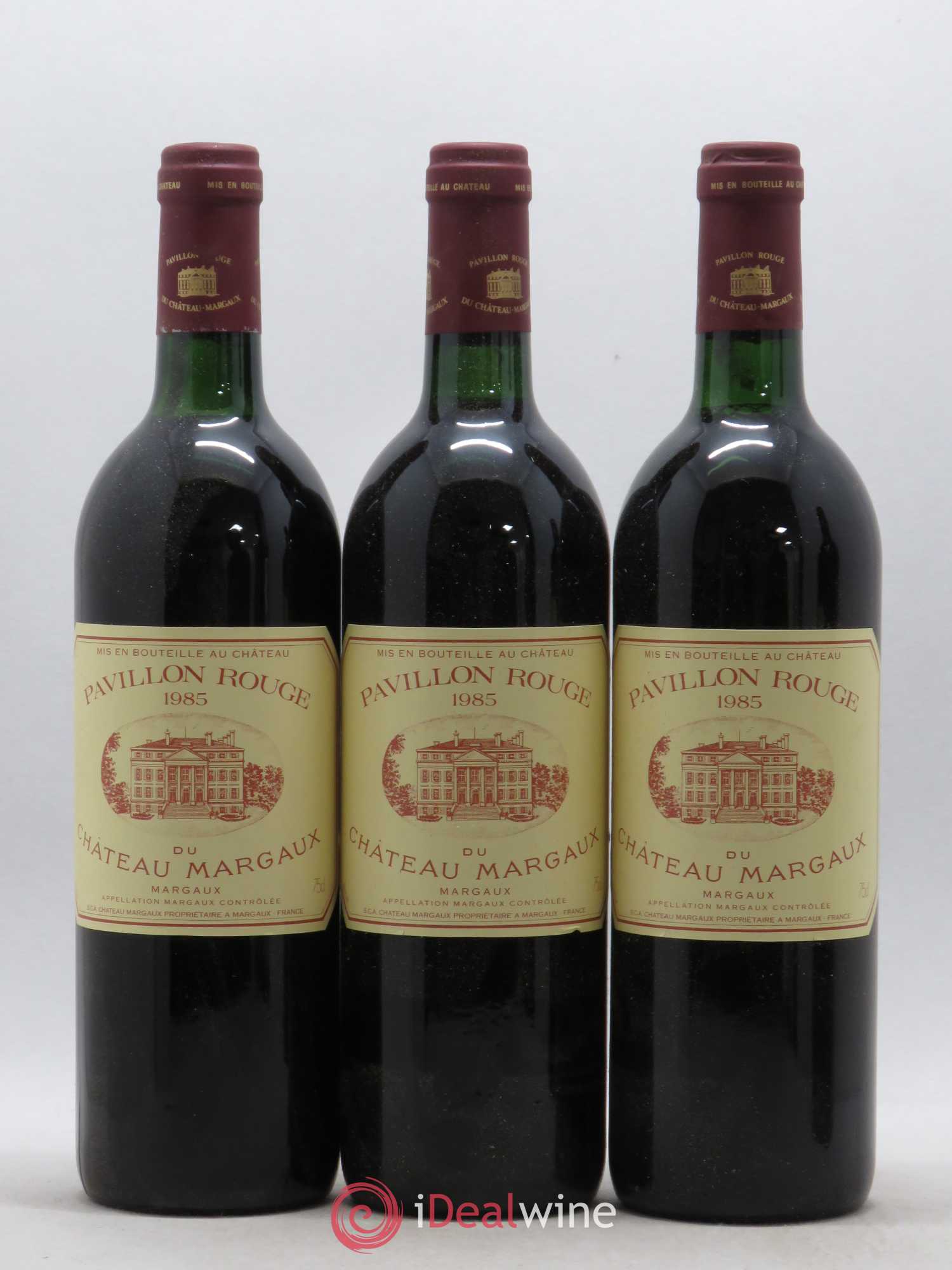 Pavillon Rouge du Château Margaux Second Vin 1985 - Lot de 12 bouteilles - 1
