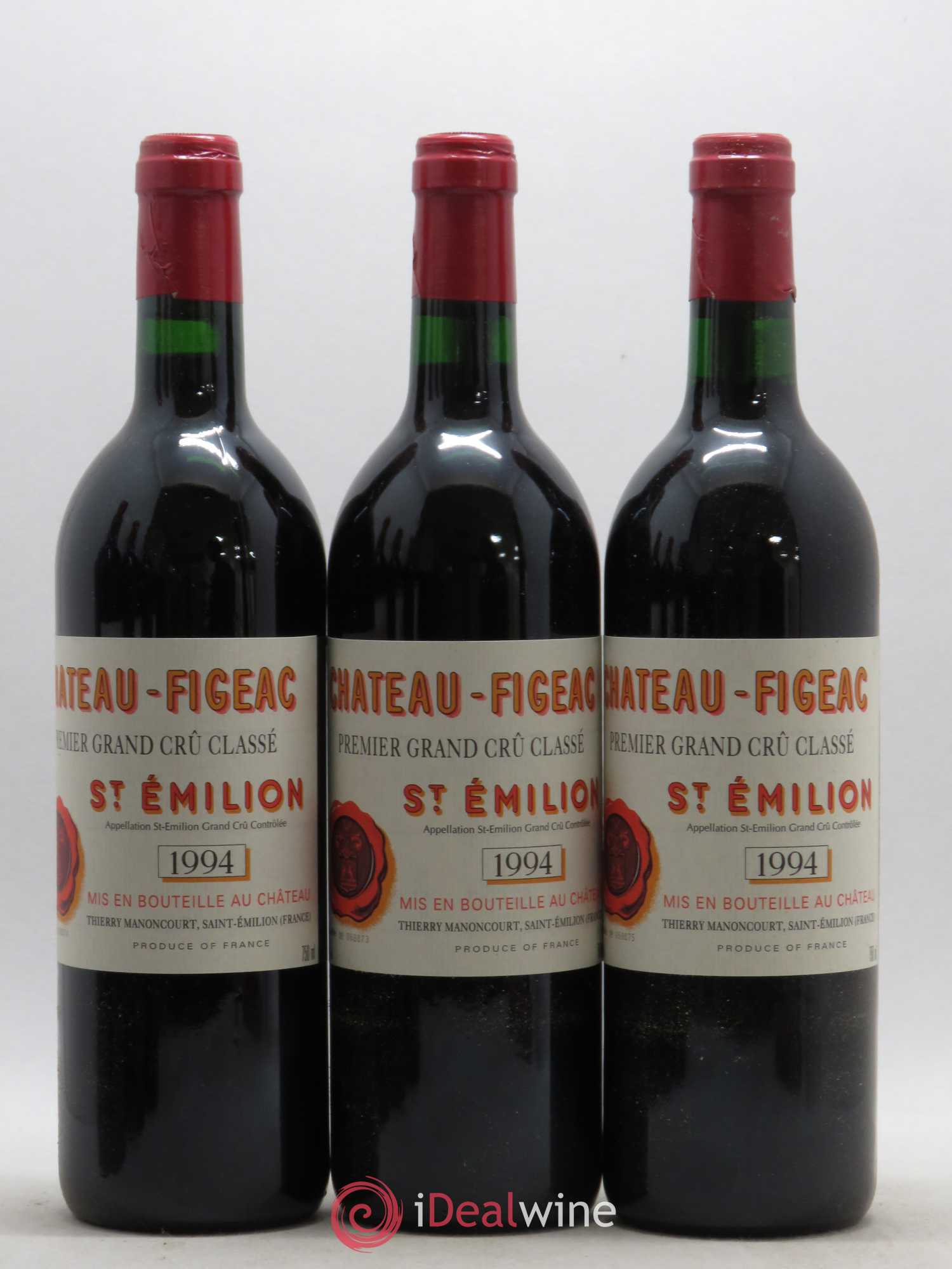 Château Figeac 1er Grand Cru Classé A 1994 - Lot de 6 bouteilles - 2