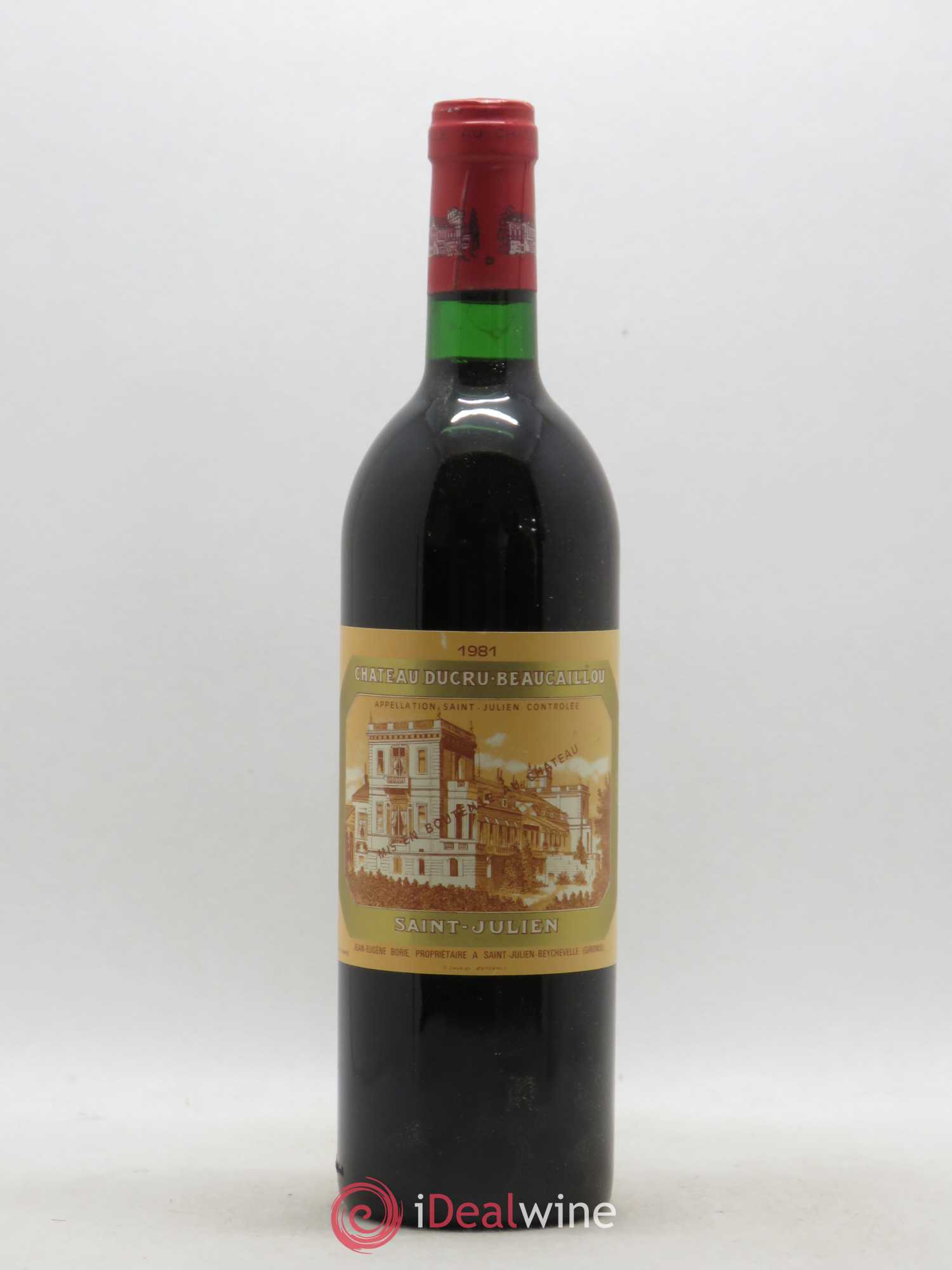 Château Ducru Beaucaillou 2ème Grand Cru Classé 1981 - Lot de 1 bouteille - 0