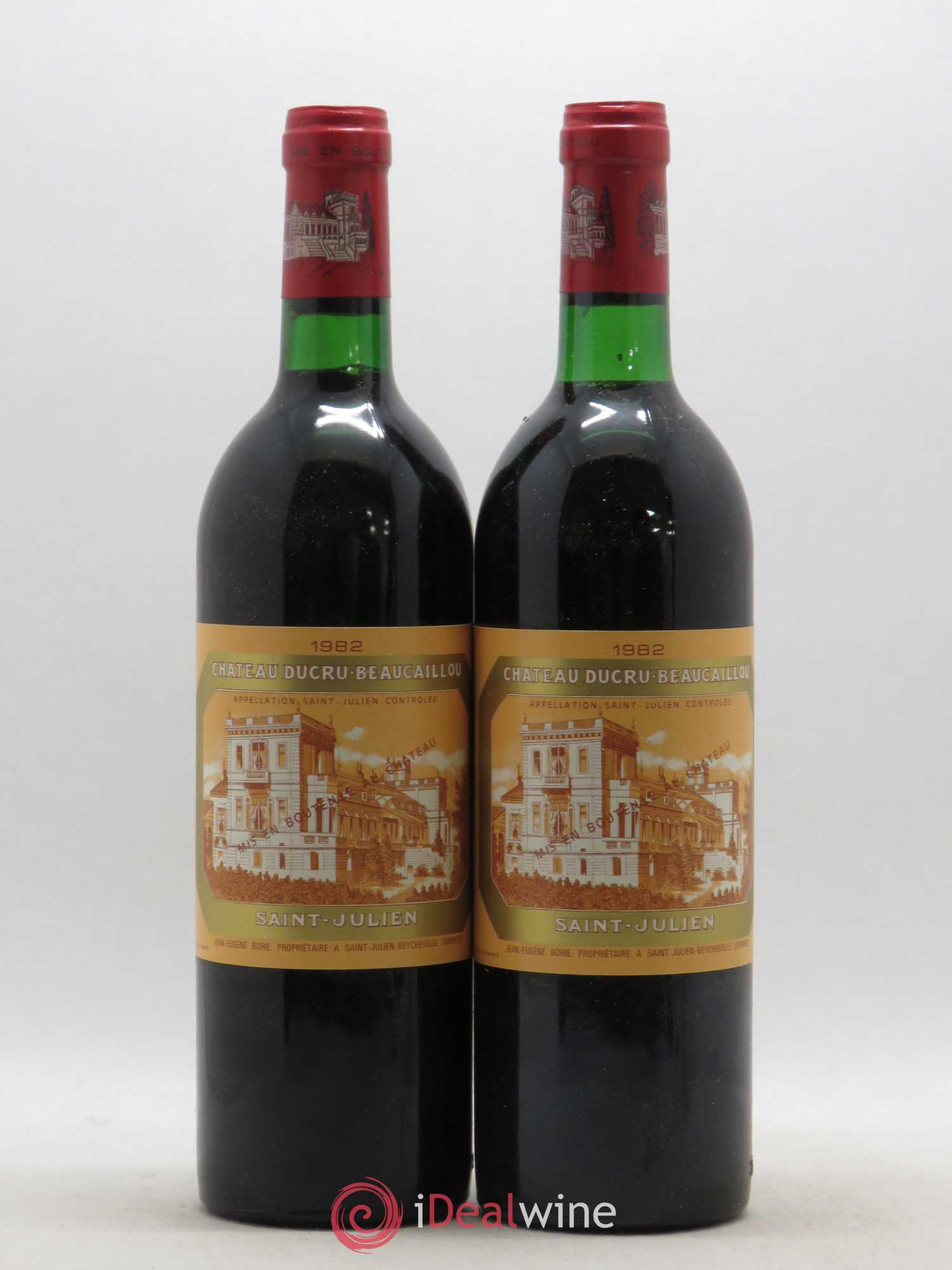 Château Ducru Beaucaillou 2ème Grand Cru Classé 1982 - Lot de 2 bouteilles - 0