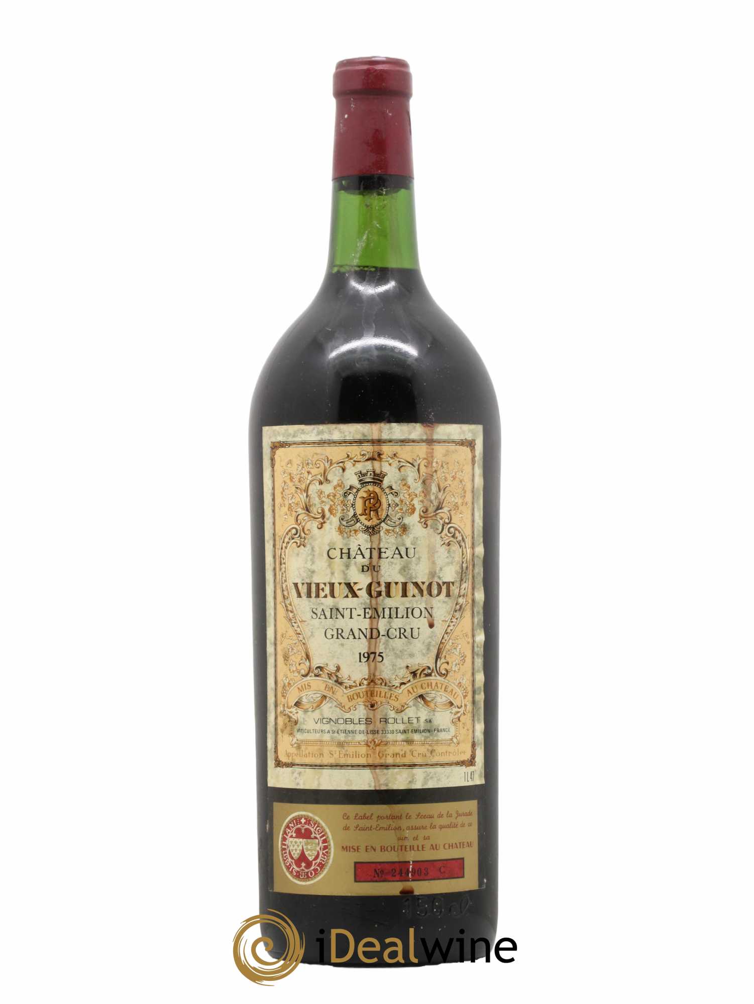 Château Vieux Guinot 1975 - Lot de 1 magnum - 0