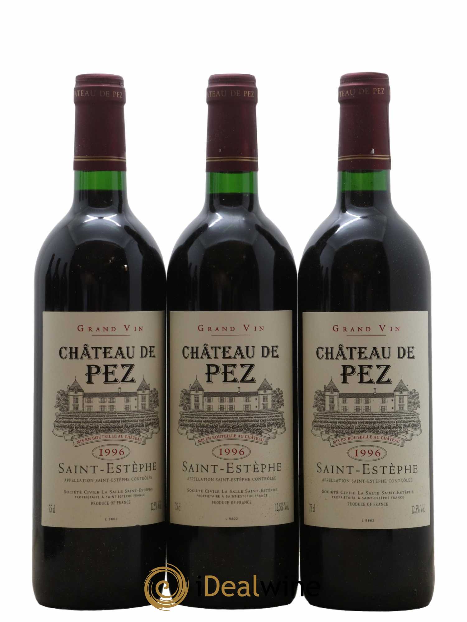 Château de Pez 1996 - Lot de 6 bouteilles - 2