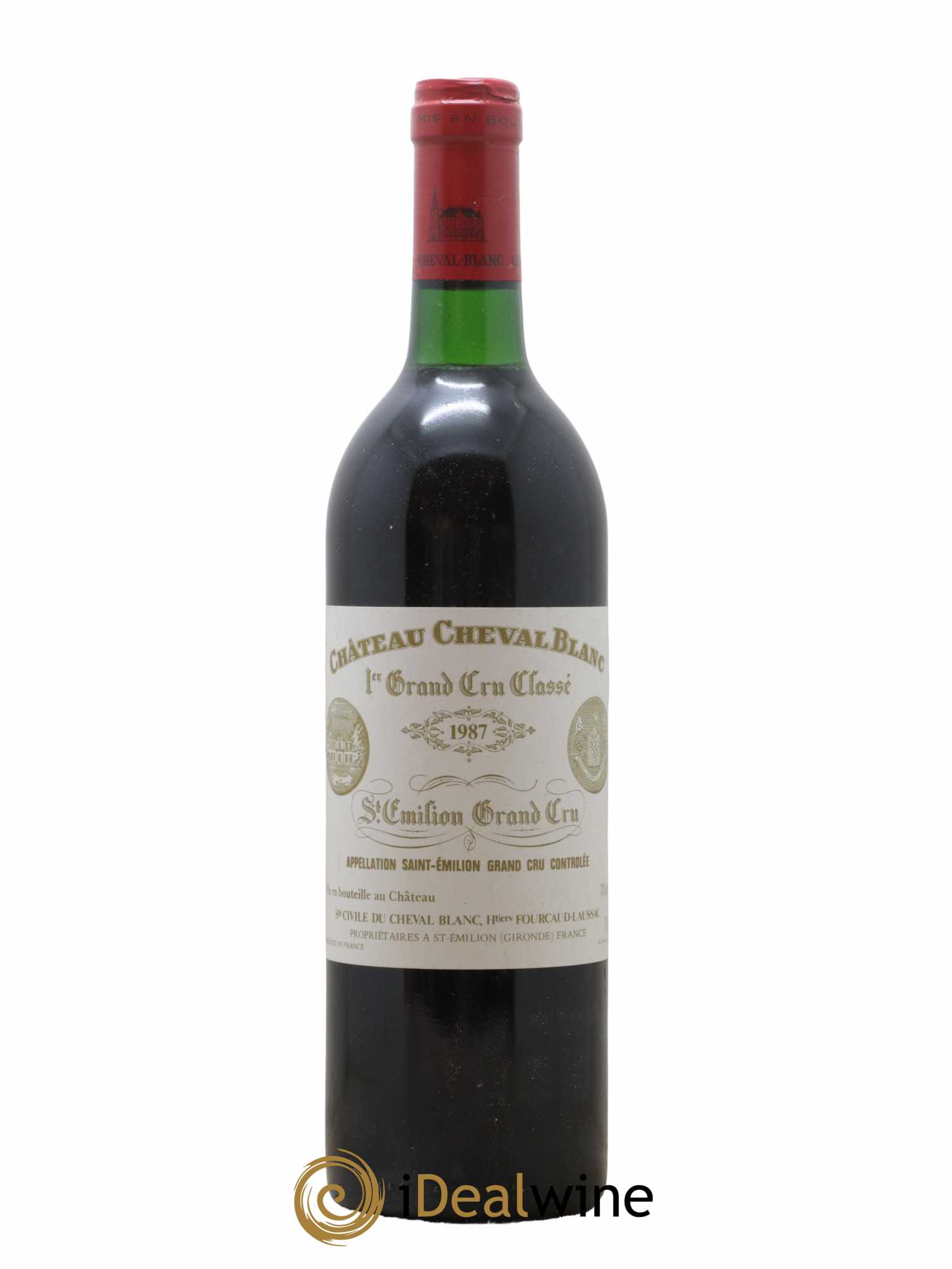 Château Cheval Blanc 1er Grand Cru Classé A 1987 - Lot de 1 bouteille - 0