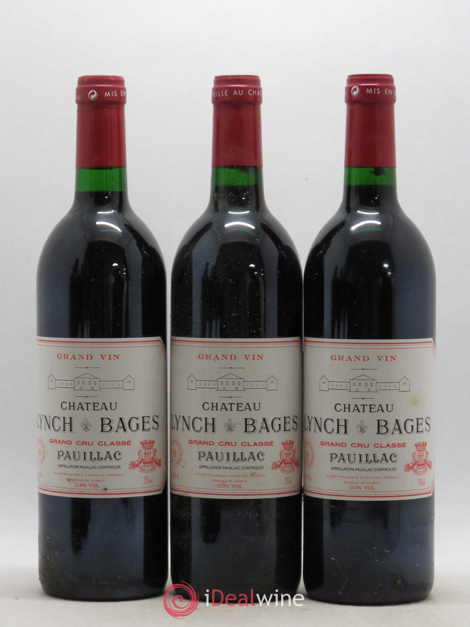 Château Lynch Bages 5ème Grand Cru Classé 1994 - Lot de 6 bouteilles - 2