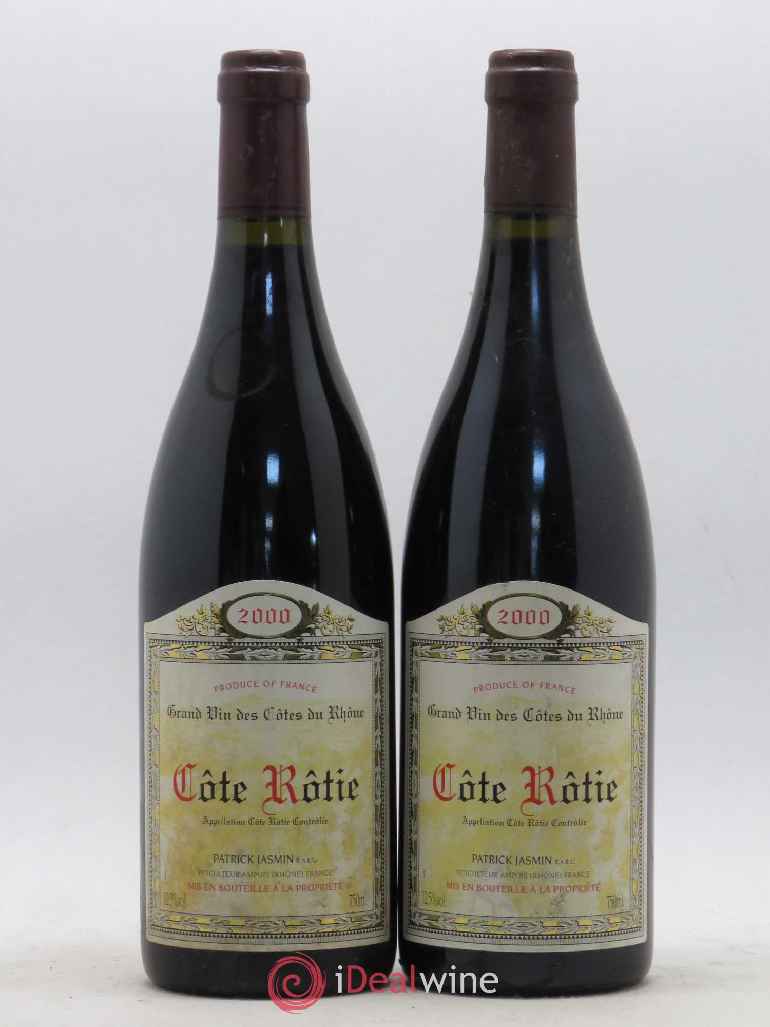Côte-Rôtie Jasmin (Domaine) 2000 - Lot de 2 bouteilles - 0