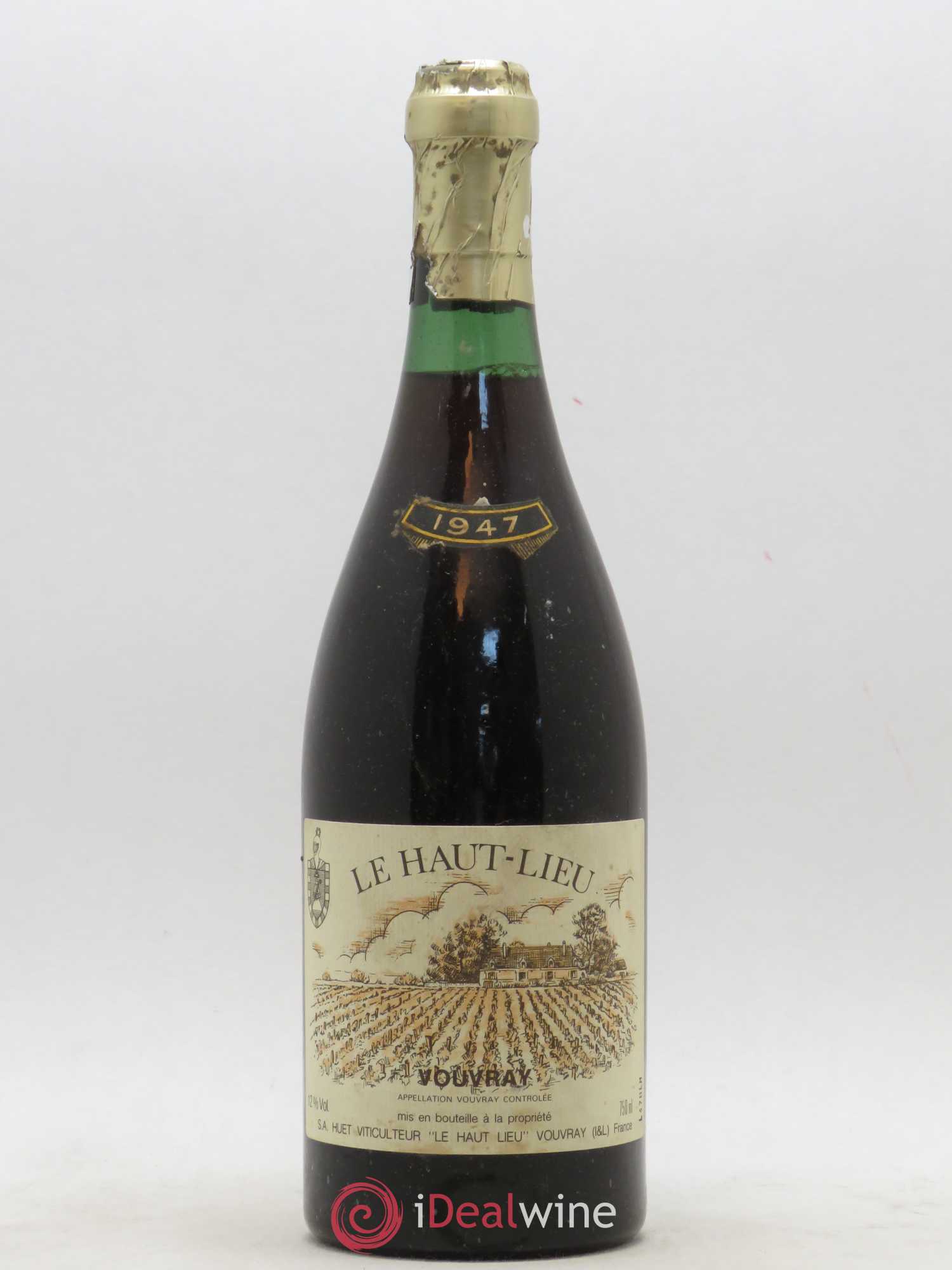 Vouvray Le Haut-Lieu Sec Domaine Huet 1947 - Lot de 1 bouteille - 0