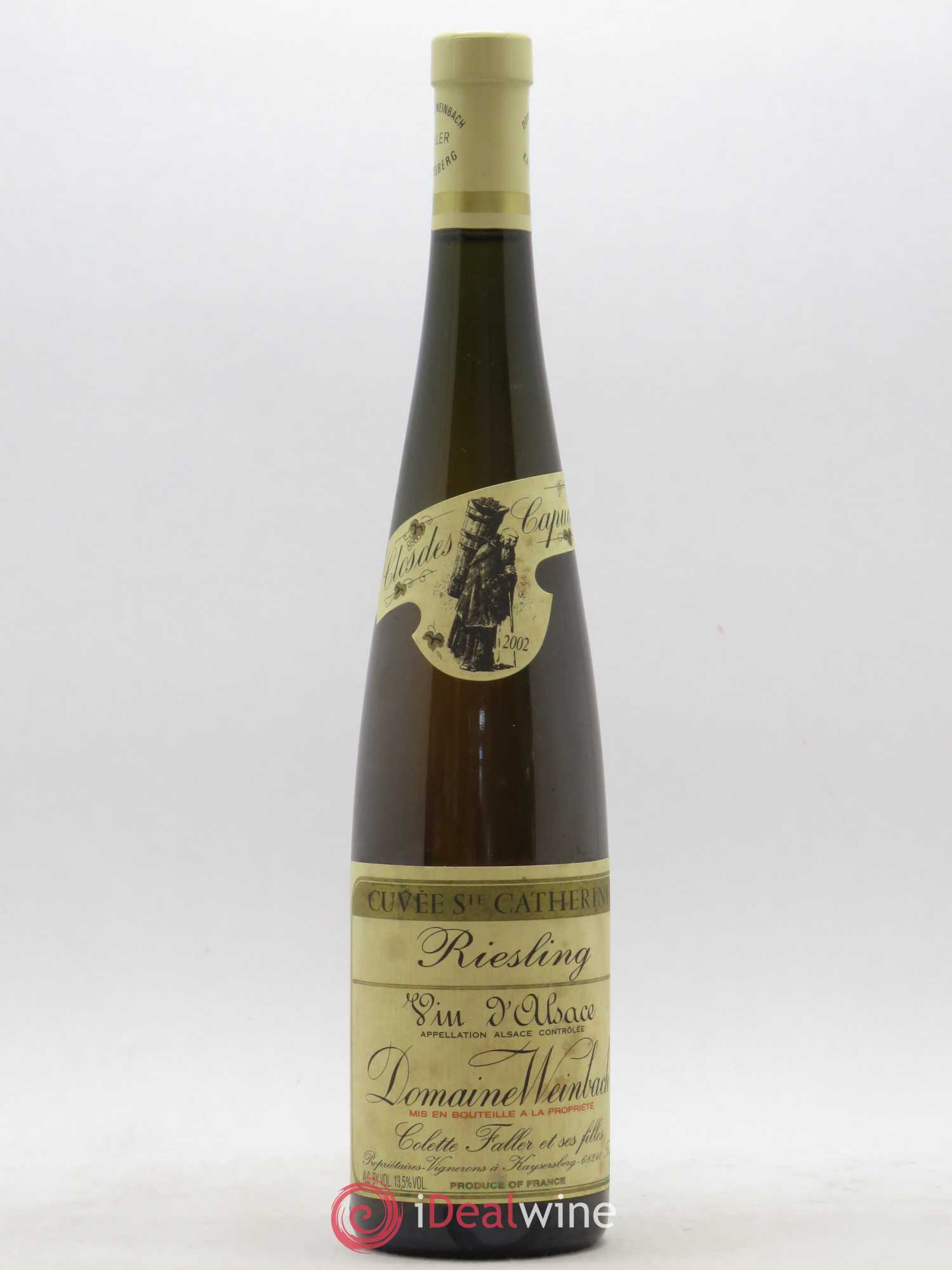 Alsace Riesling Cuvée Sainte-Catherine Weinbach (Domaine) 2002 - Lot de 1 bouteille - 0