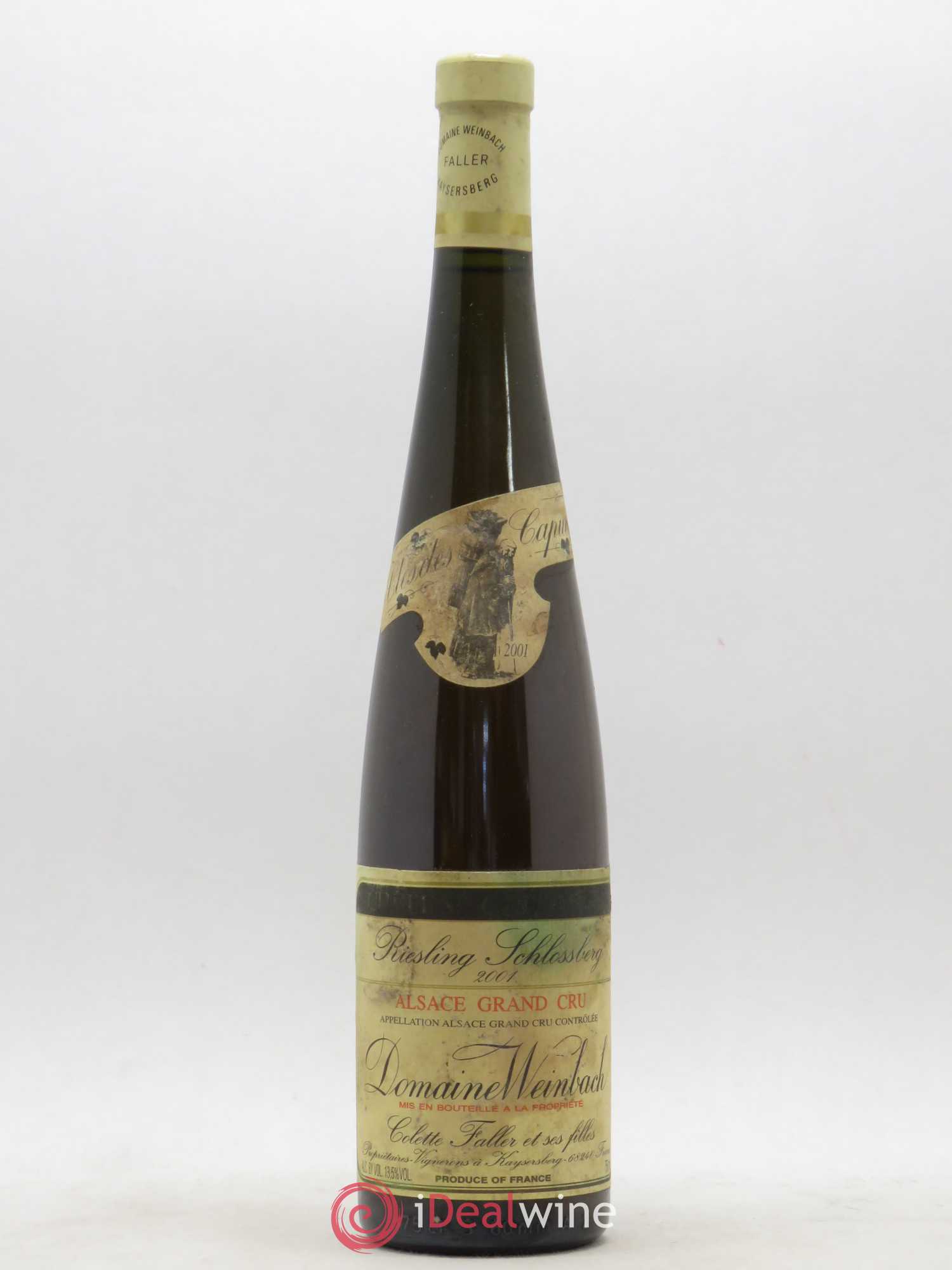 Alsace Grand Cru Schlossberg Riesling Weinbach (Domaine) Cuvée Sainte Catherine 2001 - Posten von 1 Flasche - 0