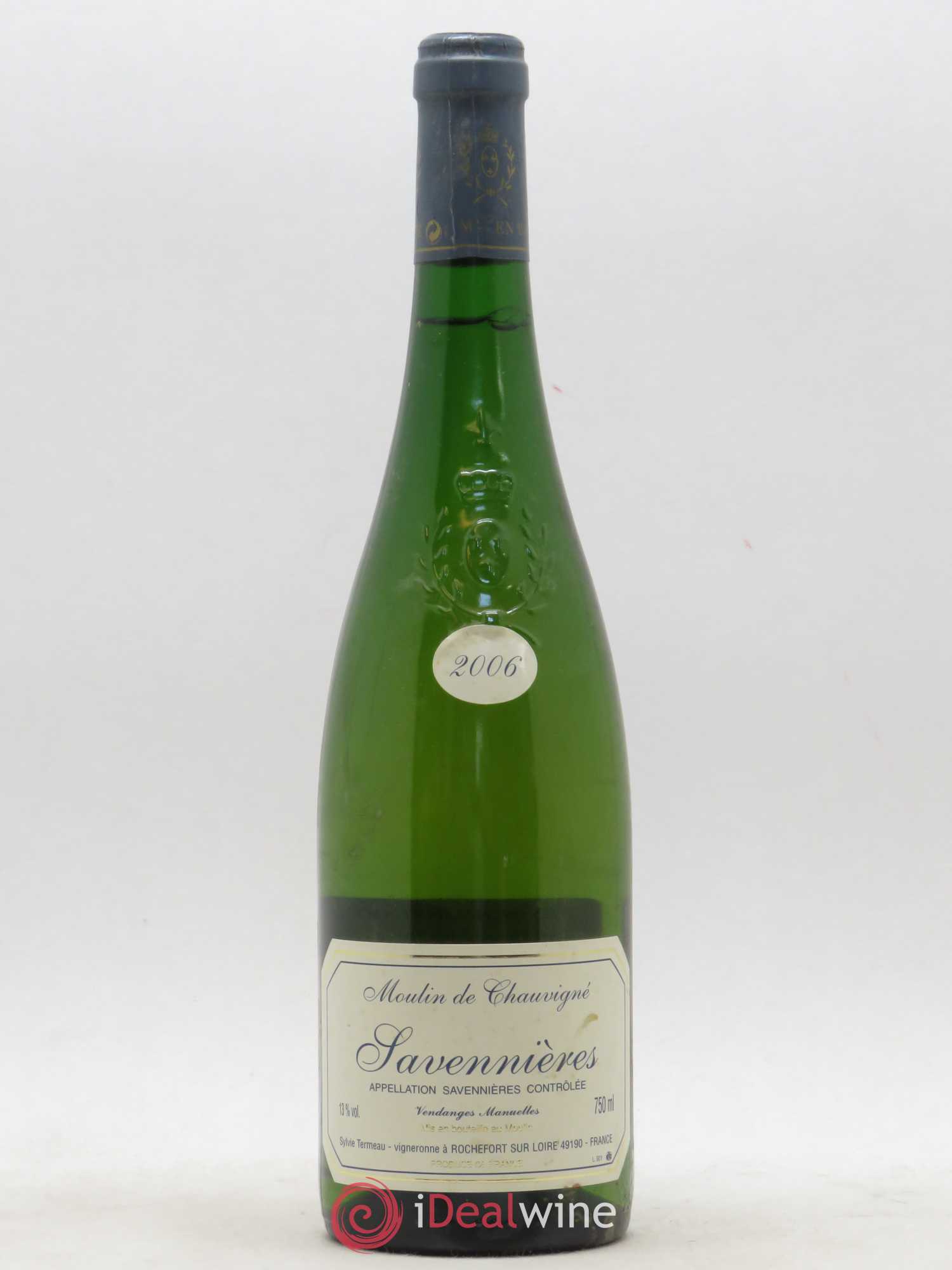 Savennières Moulin De Chauvigné (sans prix de réserve) 2006 - Posten von 1 Flasche - 0