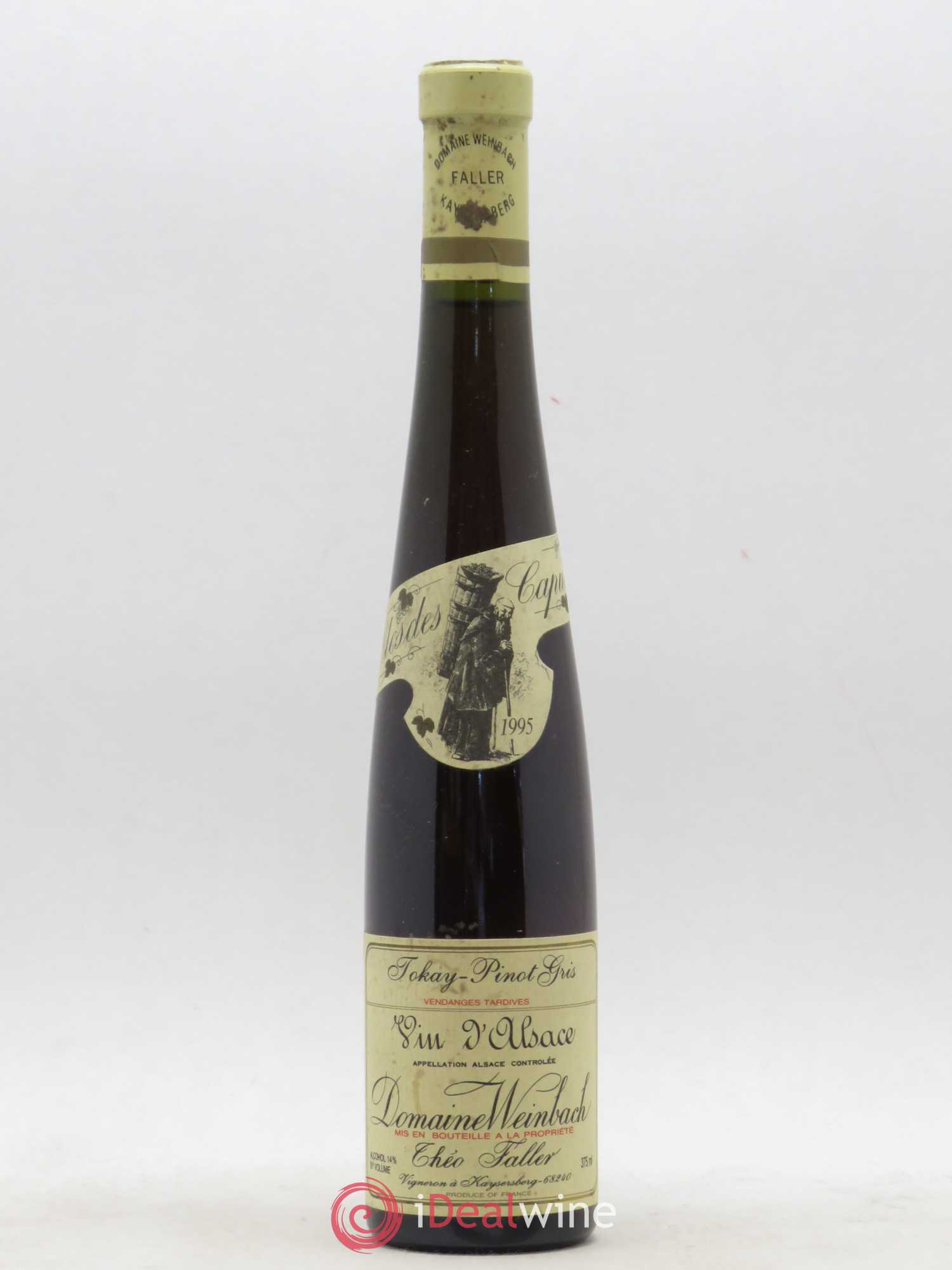 Alsace Pinot Gris (Tokay) Vendanges Tardives Weinbach (Domaine) 1995 - Lotto di 1 mezza bottiglia - 0