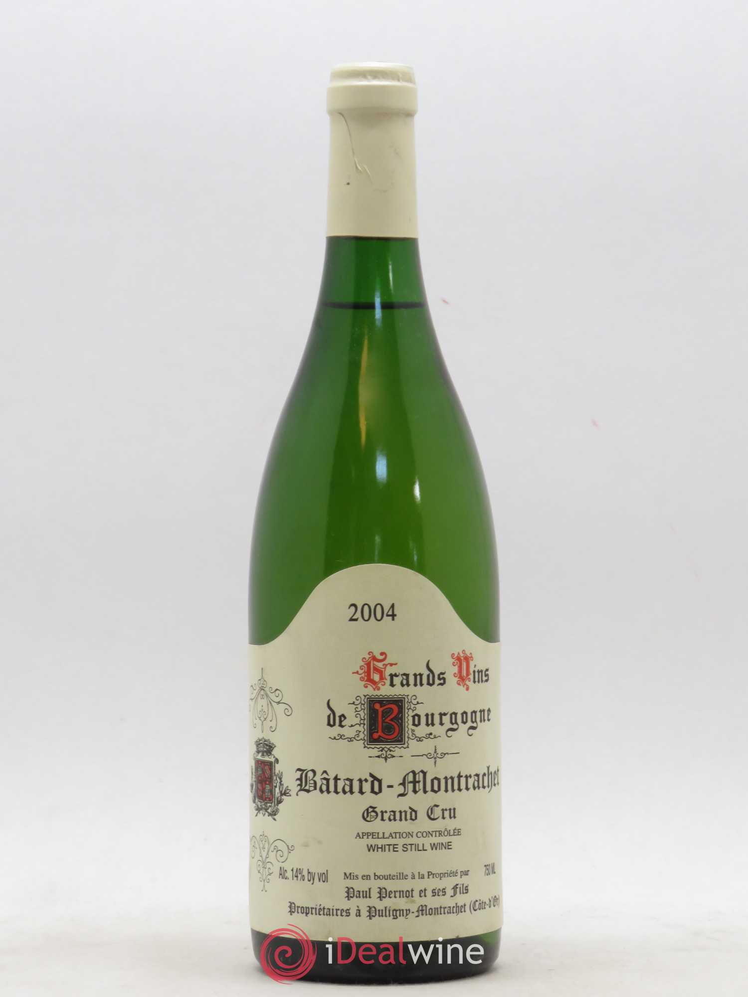 Bâtard-Montrachet Grand Cru Paul Pernot et Fils 2004 - Posten von 1 Flasche - 0