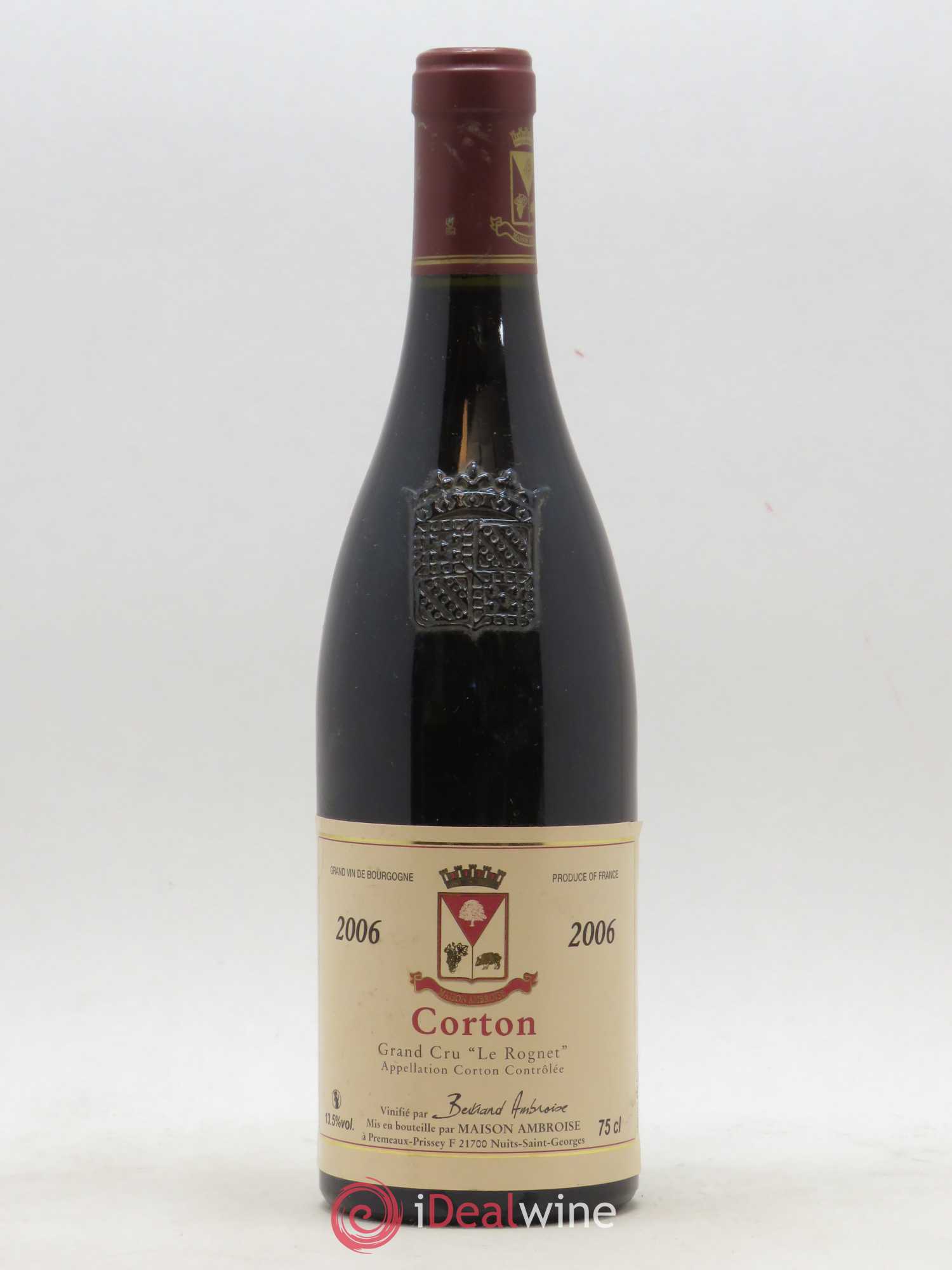 Corton Grand Cru Le rognet Maison Ambroise 2006 - Posten von 1 Flasche - 0