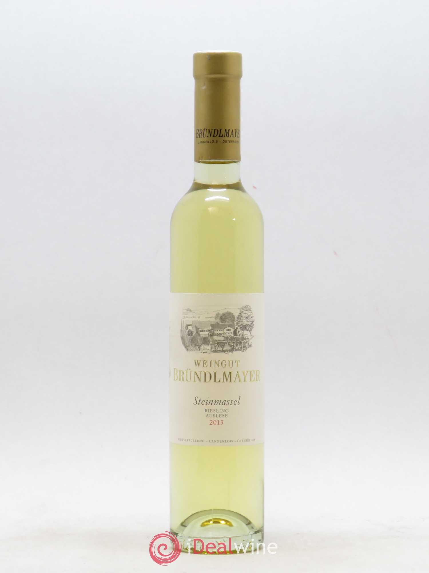 Autriche Steinmassel Riesling Auslese Weingut Bründlmayer 2013 - Posten von 1 Demi-Flasche - 0