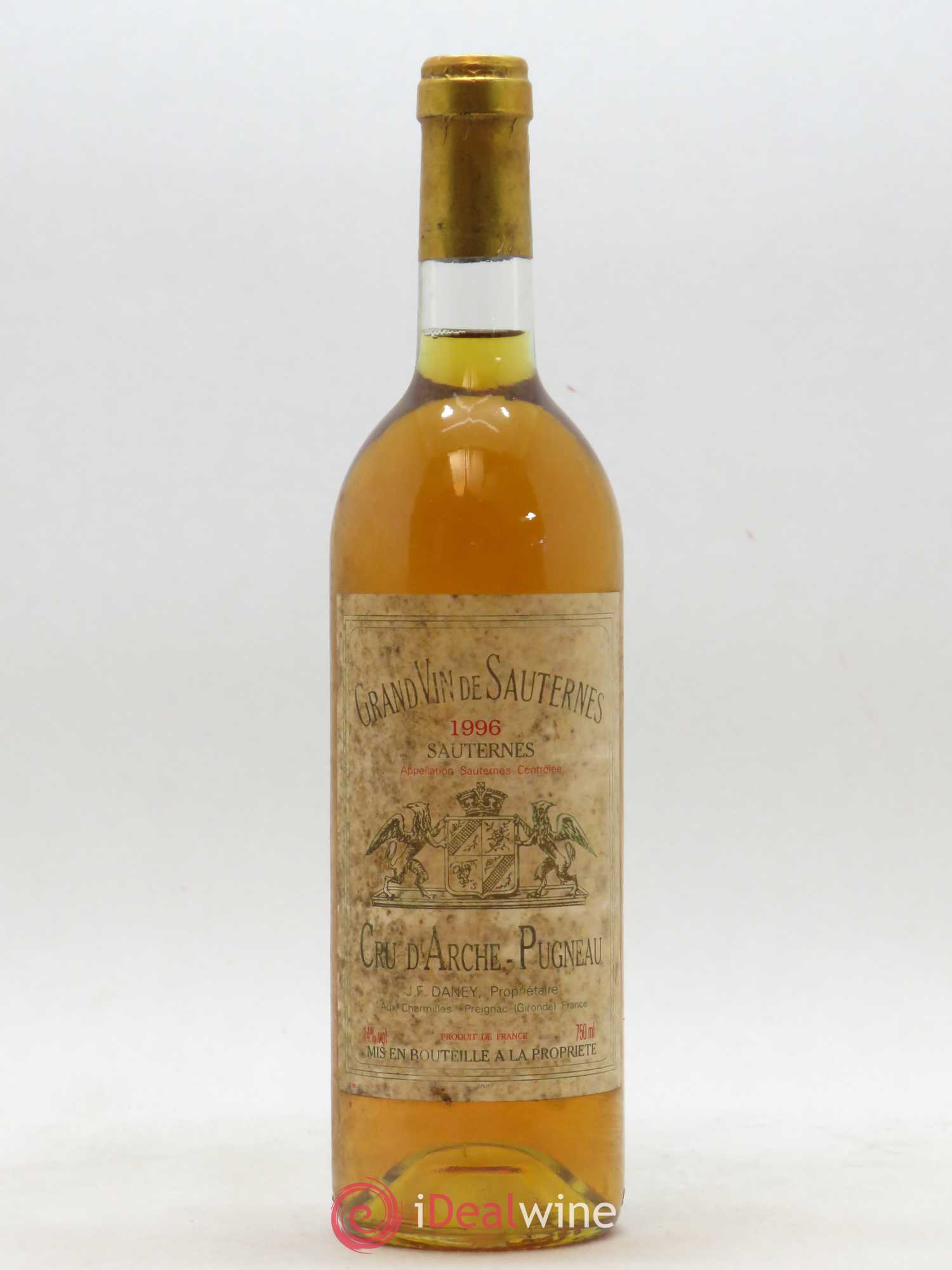 Cru d'Arche-Pugneau 1996 - Lotto di 1 bottiglia - 0