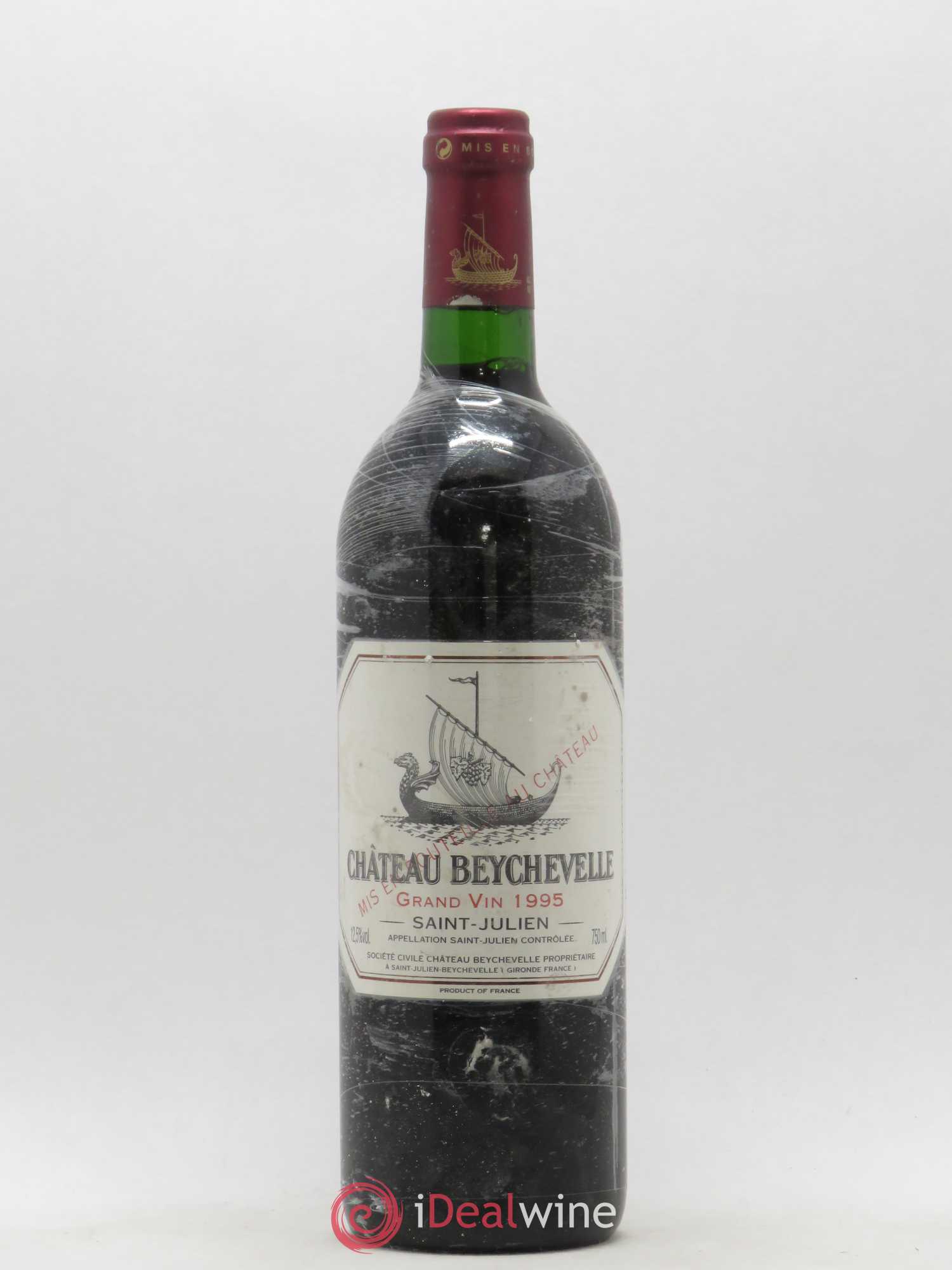 Château Beychevelle 4ème Grand Cru Classé 1995 - Lot de 1 bouteille - 0