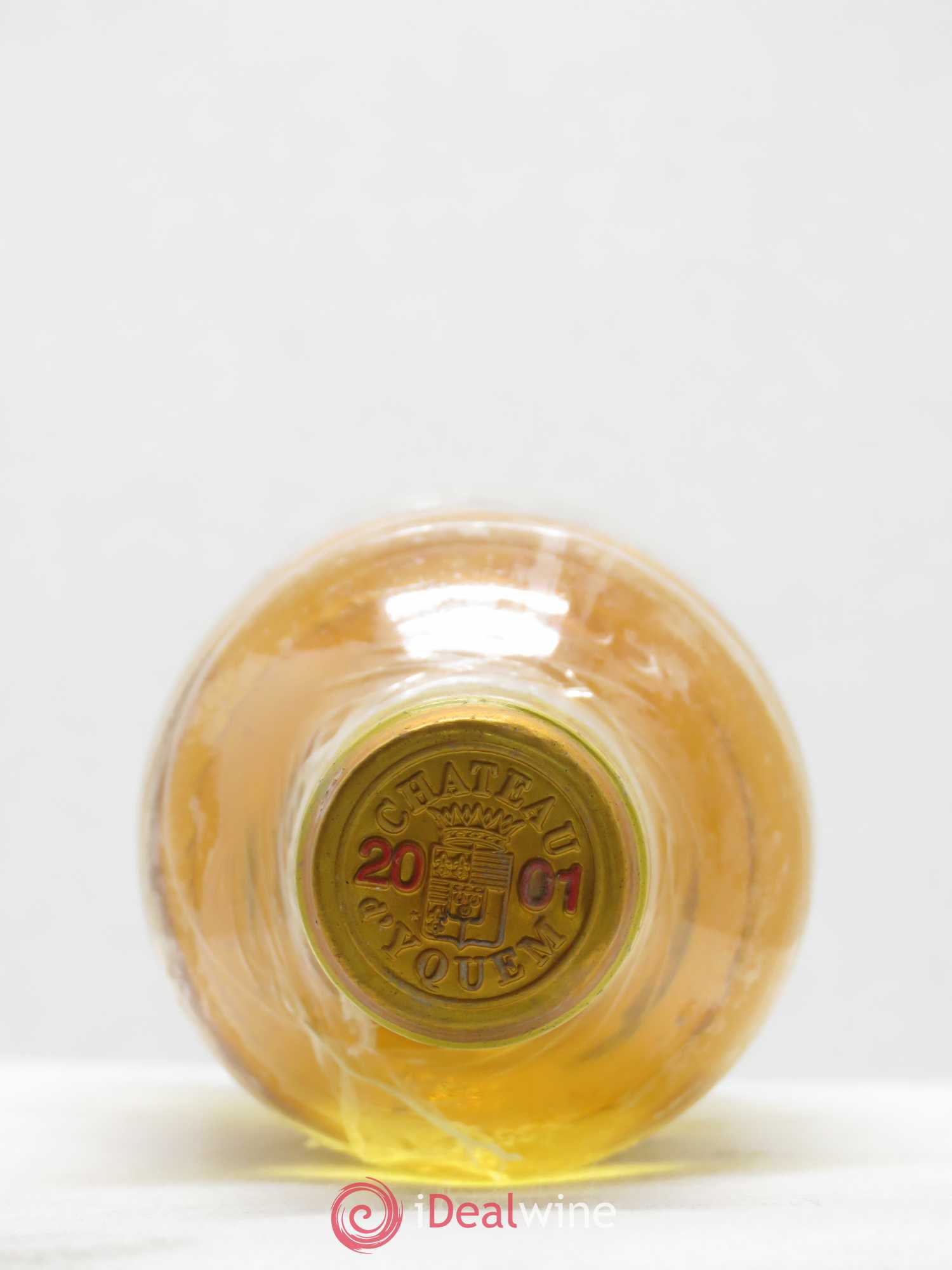 Château d' Yquem 1er Cru Classé Supérieur 2001 - Posten von 2 Demi-Flaschen - 1