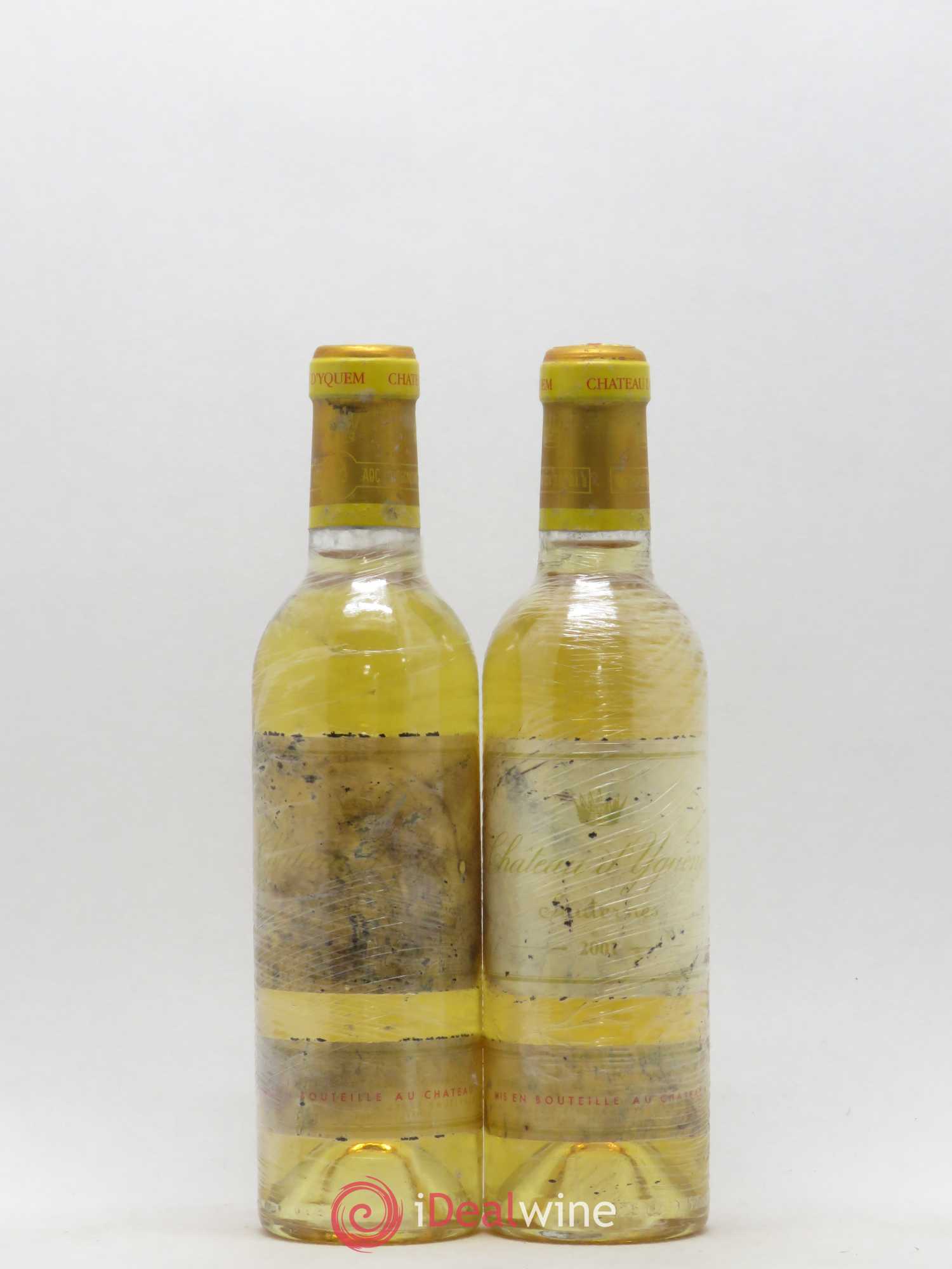 Château d' Yquem 1er Cru Classé Supérieur 2001 - Posten von 2 Demi-Flaschen - 0
