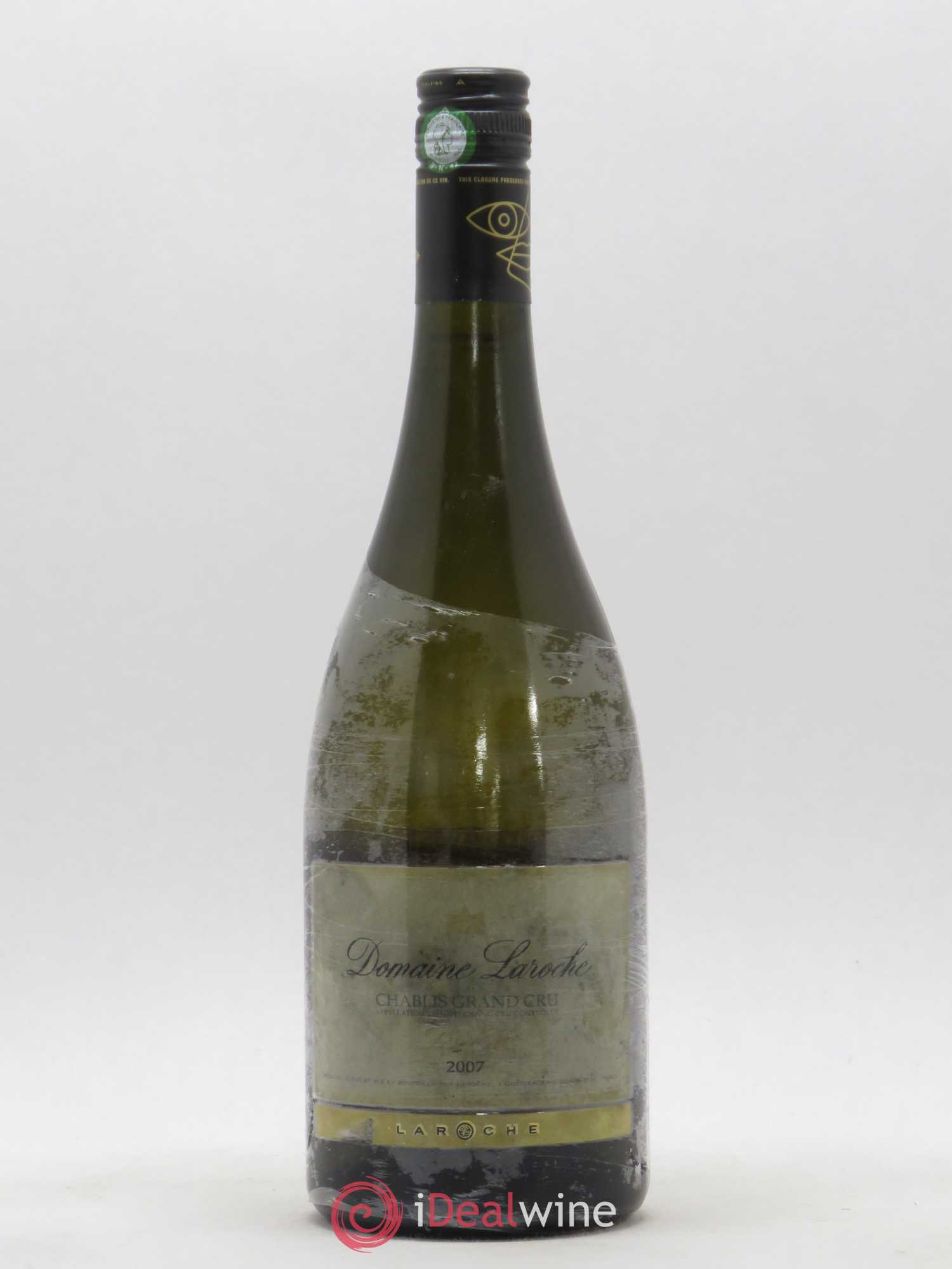 Chablis Grand Cru Les Clos Domaine Laroche 2007 - Lot de 1 bouteille - 0
